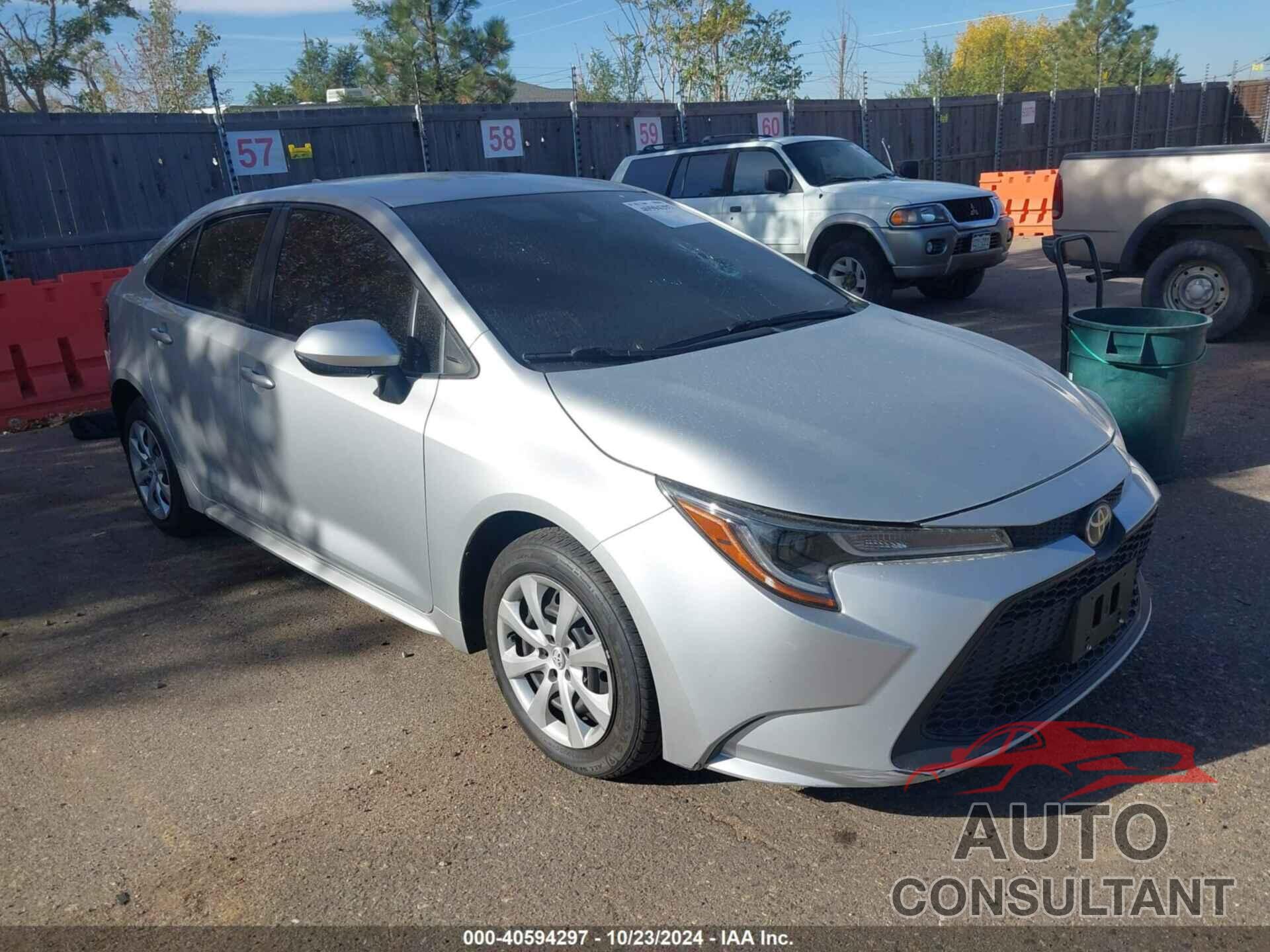 TOYOTA COROLLA 2021 - JTDEPMAE9MJ129079
