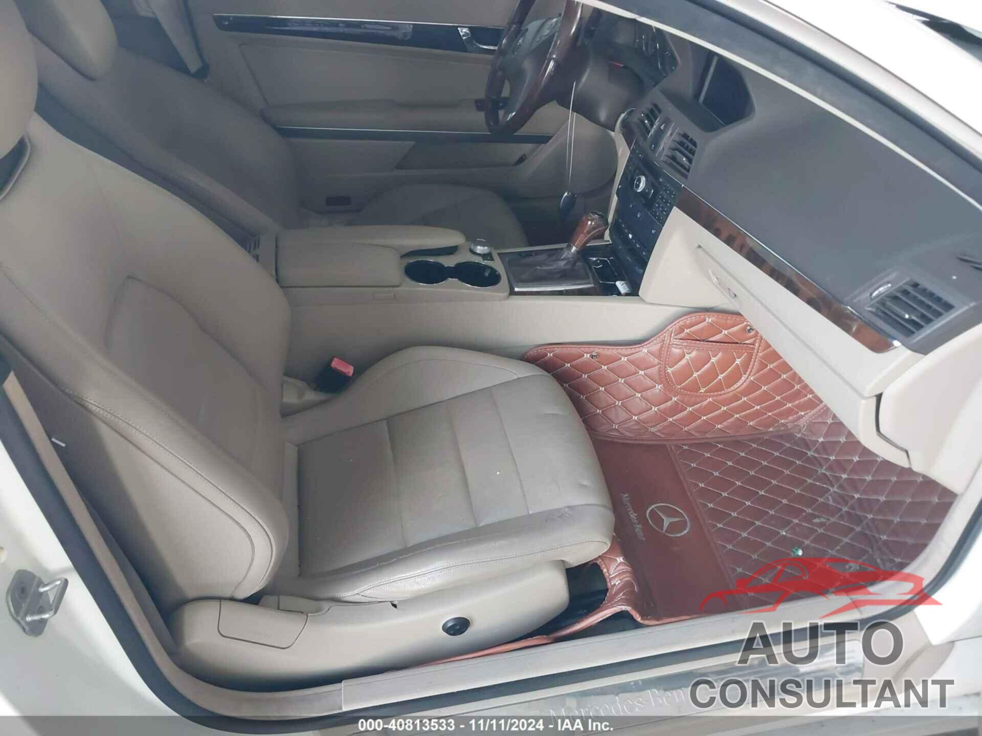 MERCEDES-BENZ E 350 2010 - WDDKJ5GB8AF038963