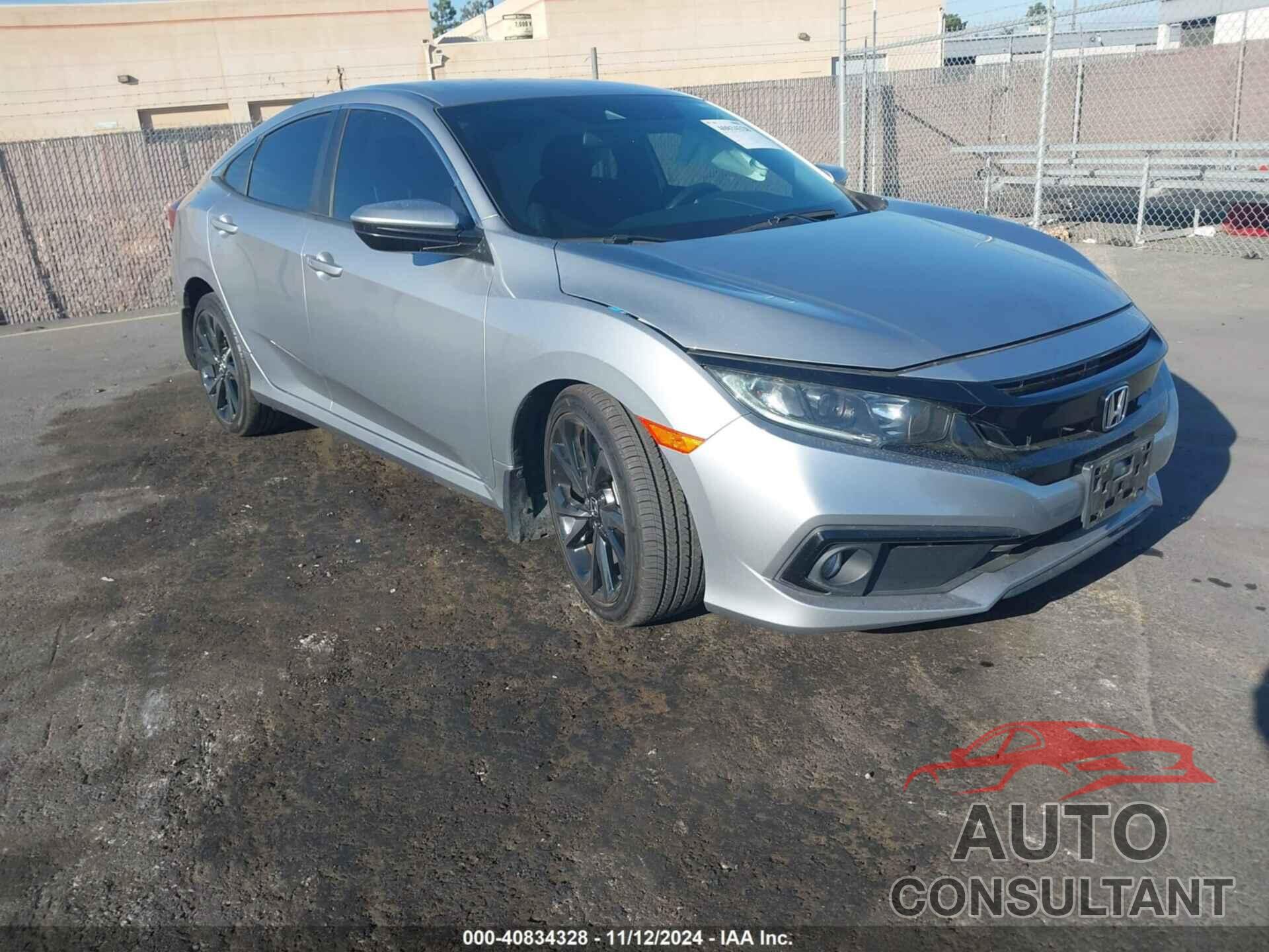 HONDA CIVIC 2019 - 2HGFC2F83KH586218