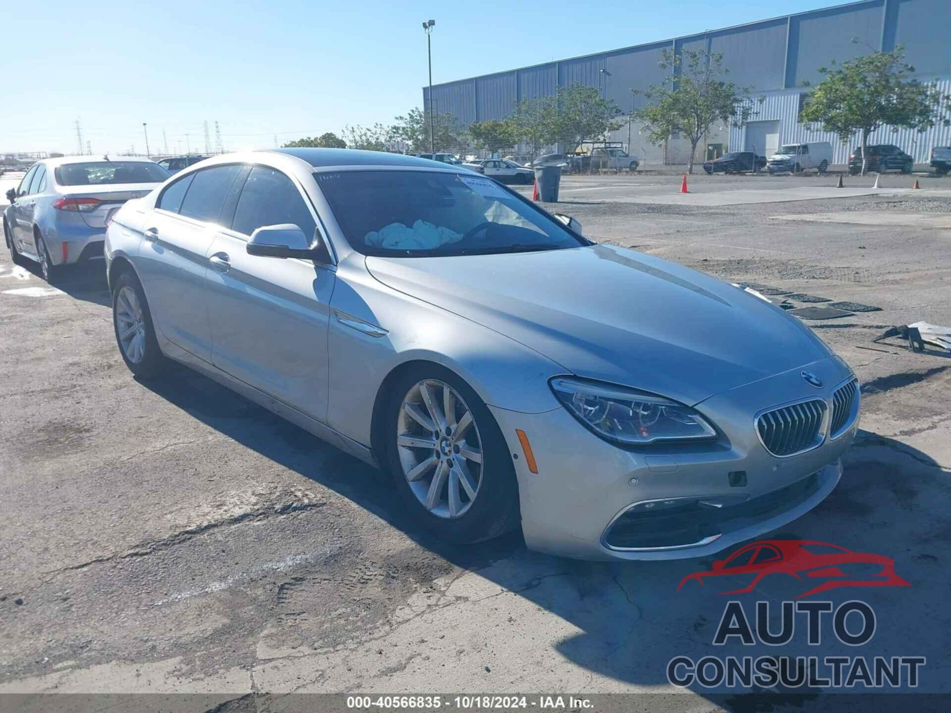 BMW 640I GRAN COUPE 2016 - WBA6D0C53GG432263