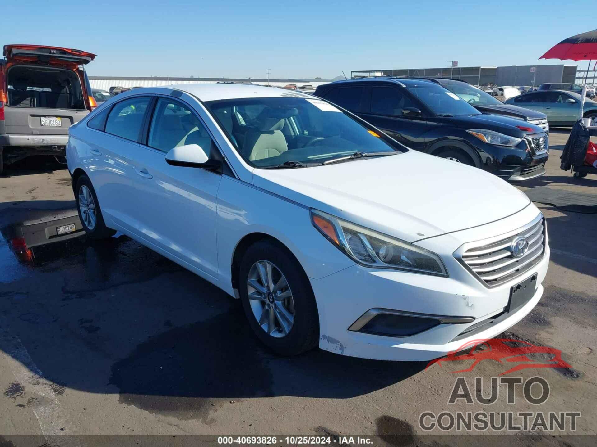 HYUNDAI SONATA 2016 - 5NPE24AF0GH345536