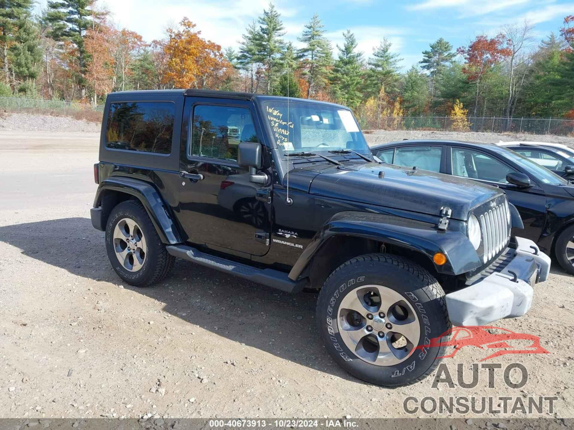 JEEP WRANGLER 2016 - 1C4AJWBG5GL131433
