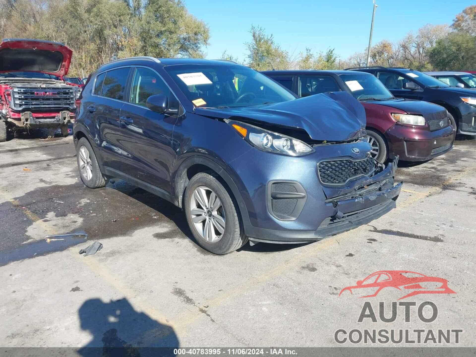 KIA SPORTAGE 2017 - KNDPM3AC5H7047010