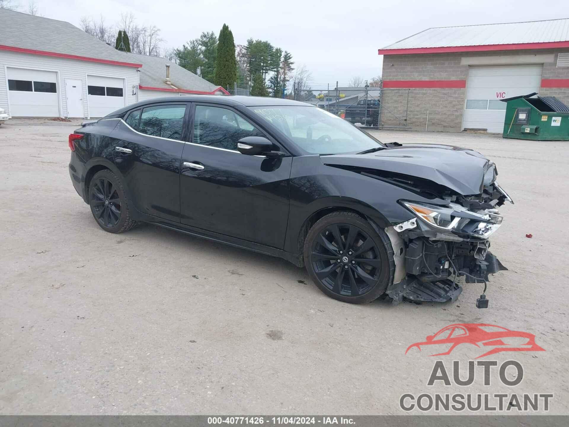 NISSAN MAXIMA 2017 - 1N4AA6AP3HC421484