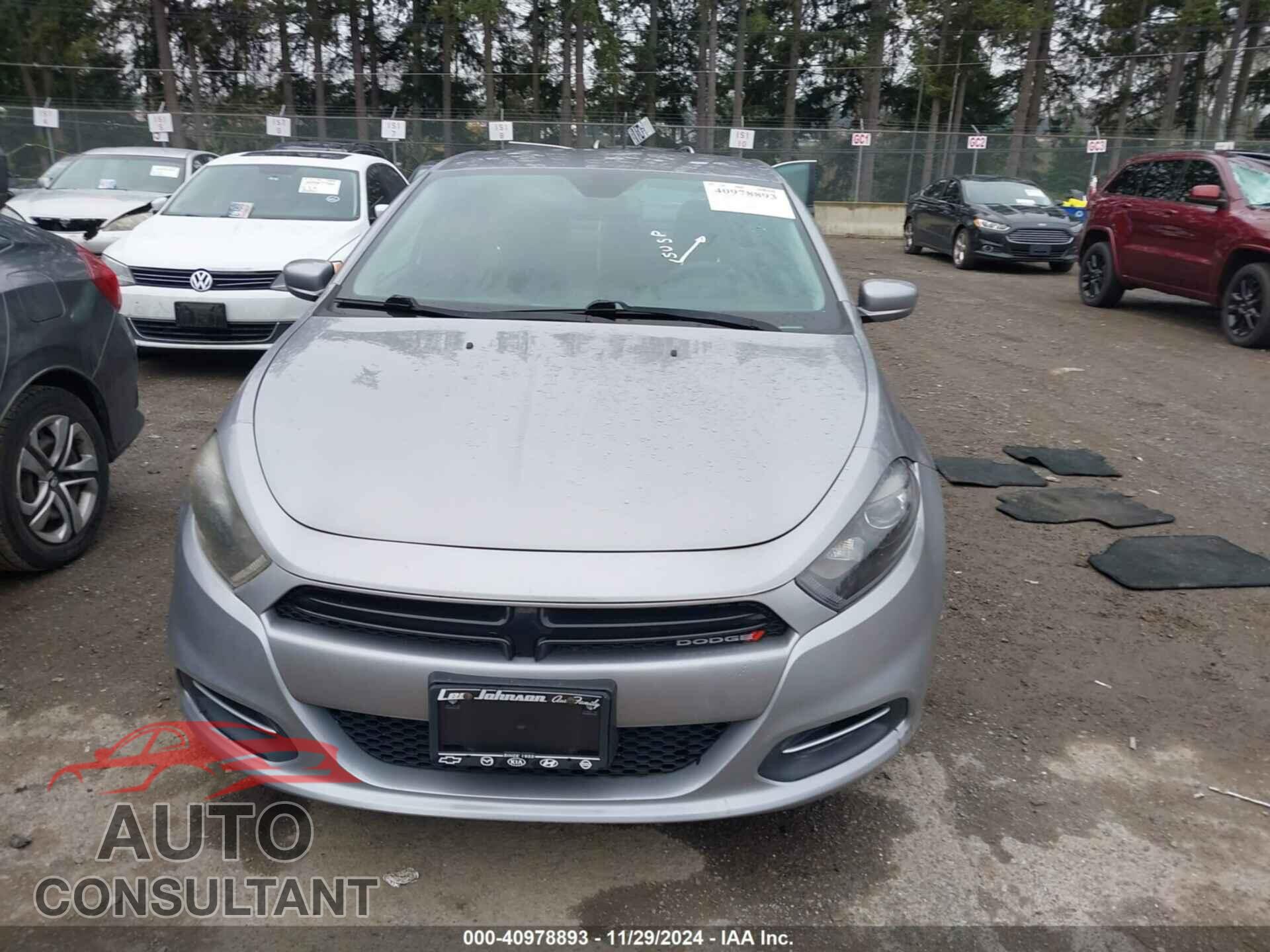 DODGE DART 2015 - 1C3CDFBB6FD431922