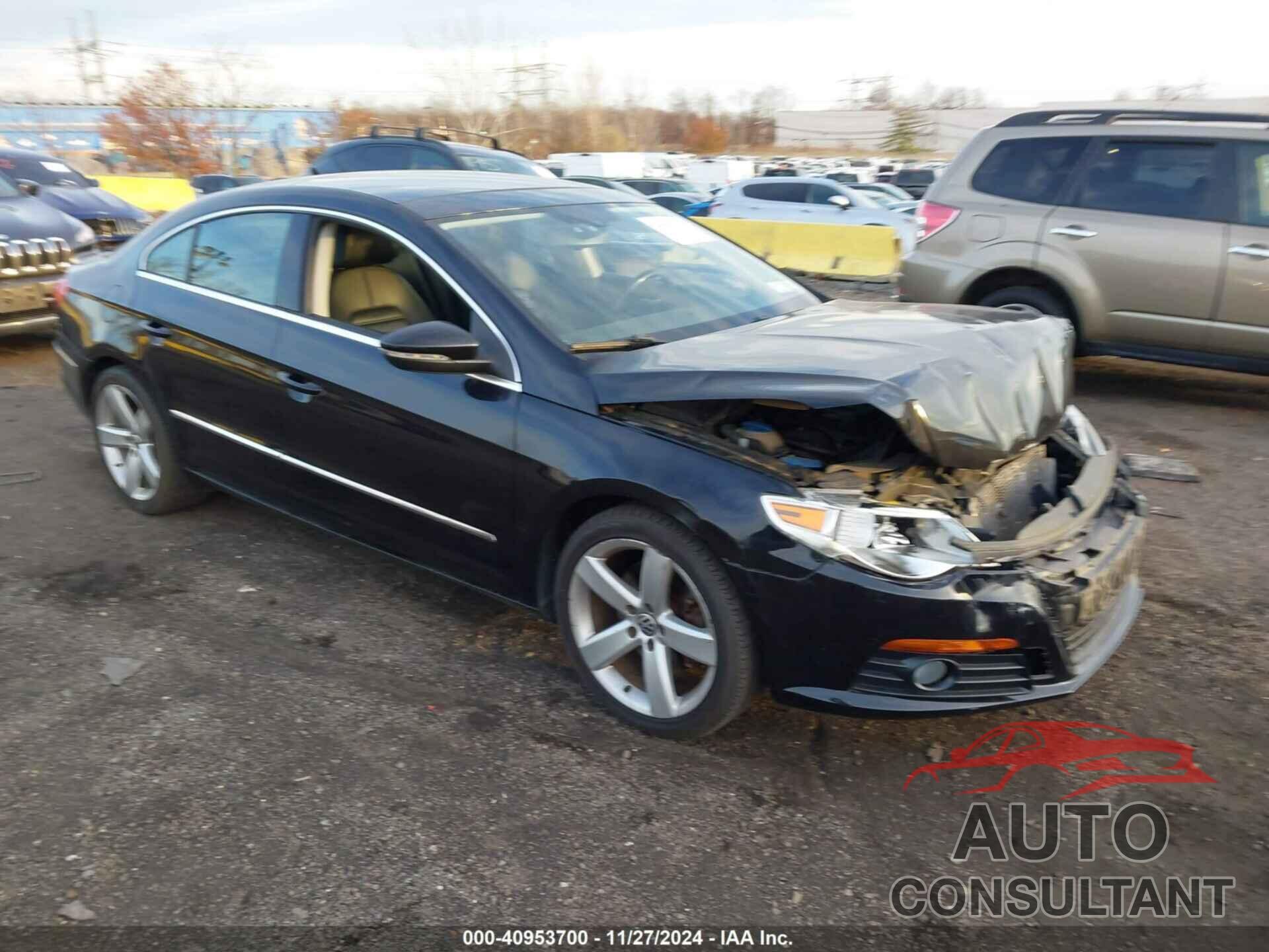 VOLKSWAGEN CC 2012 - WVWHP7ANXCE538410