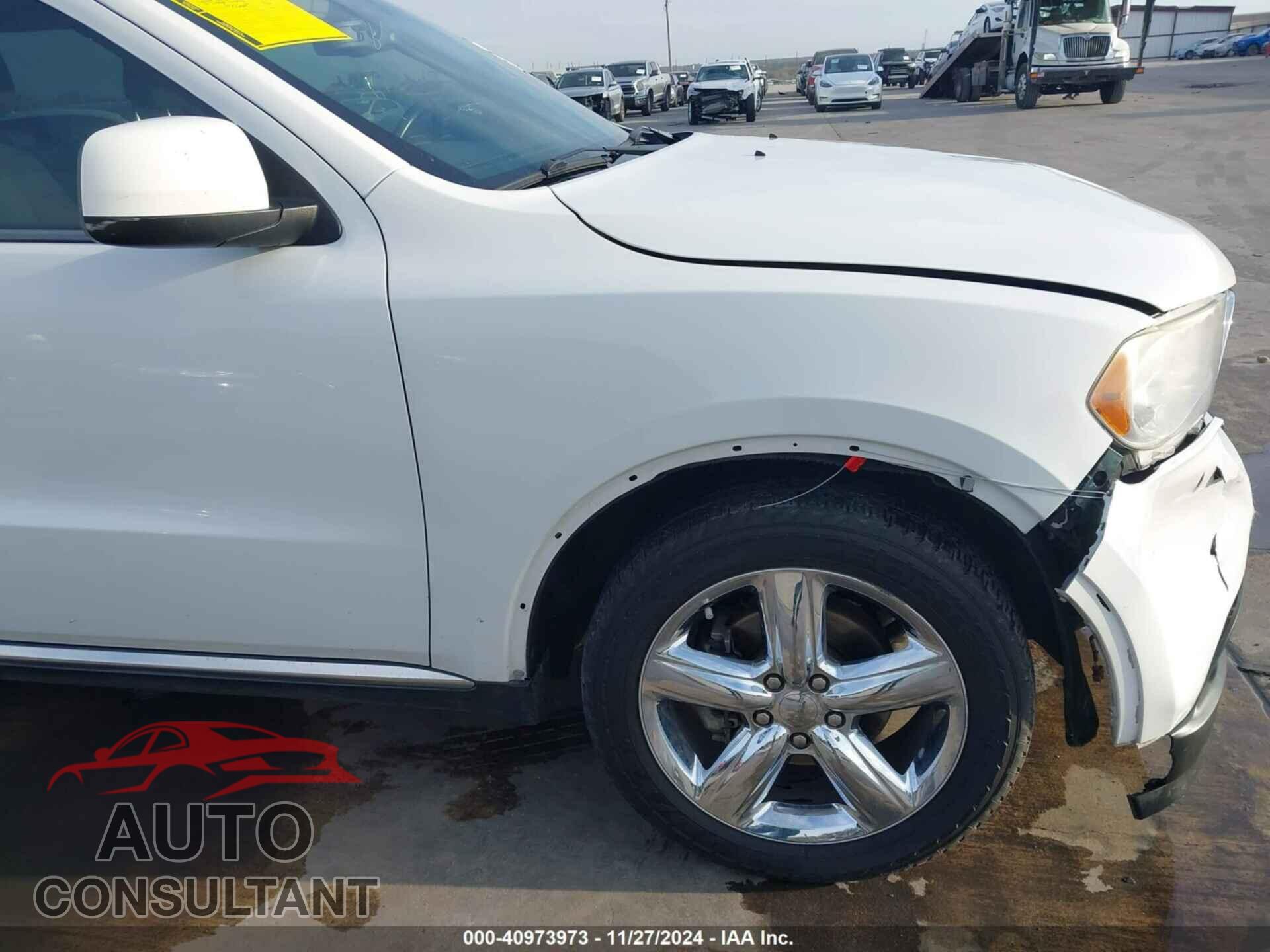 DODGE DURANGO 2013 - 1C4RDHAGXDC698675