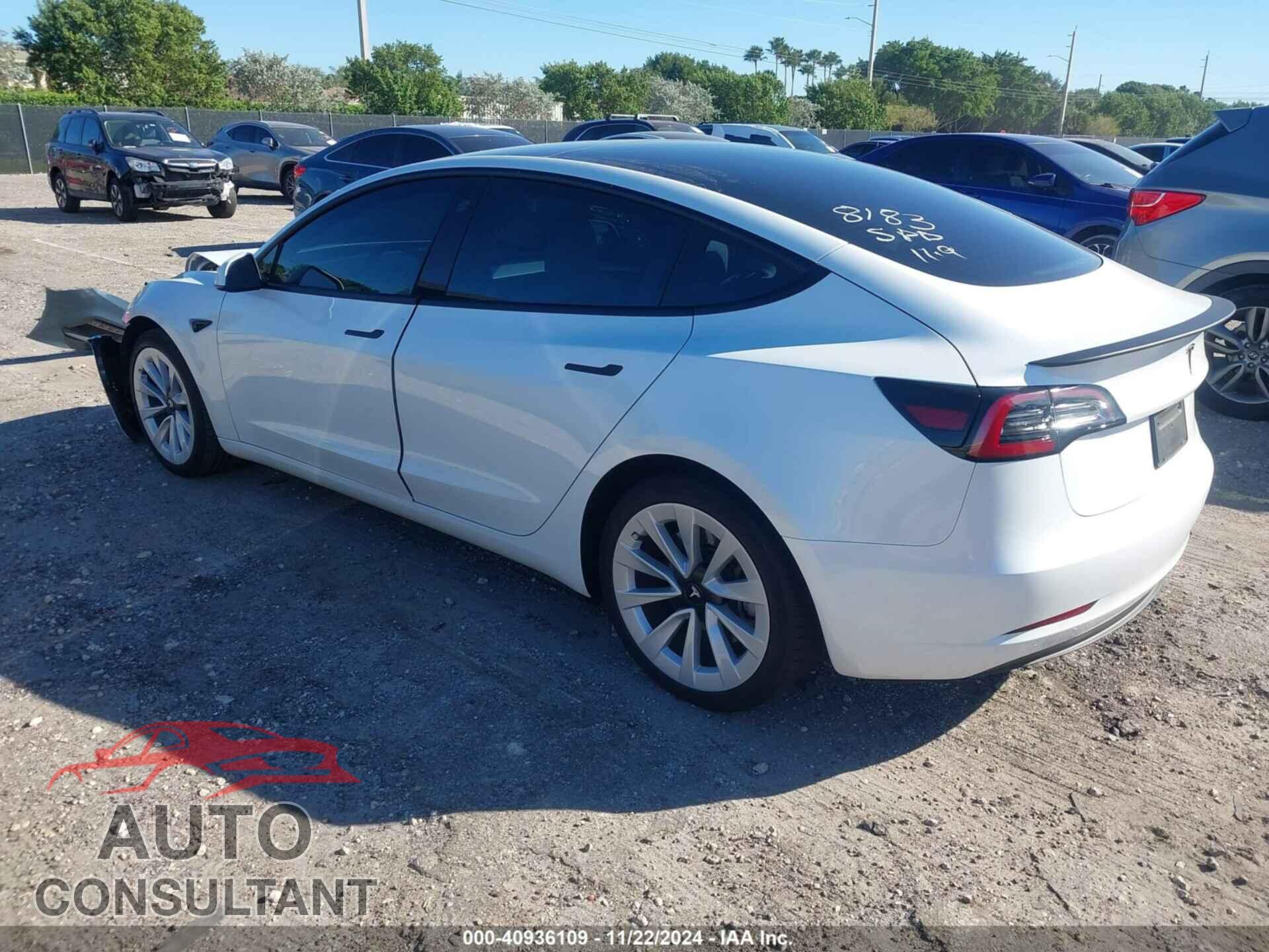 TESLA MODEL 3 2023 - 5YJ3E1EA2PF398183