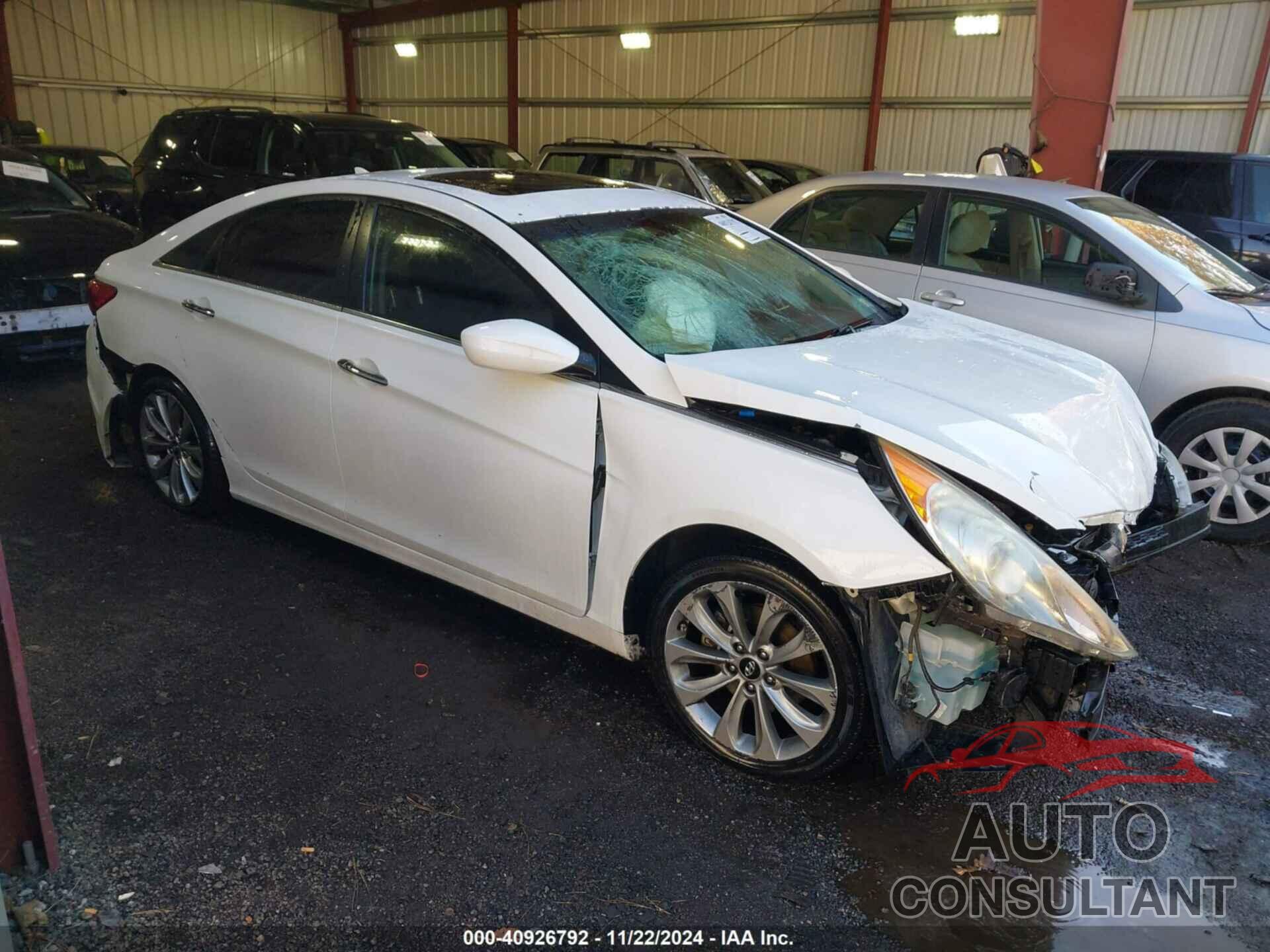 HYUNDAI SONATA 2012 - 5NPEC4AC6CH325644