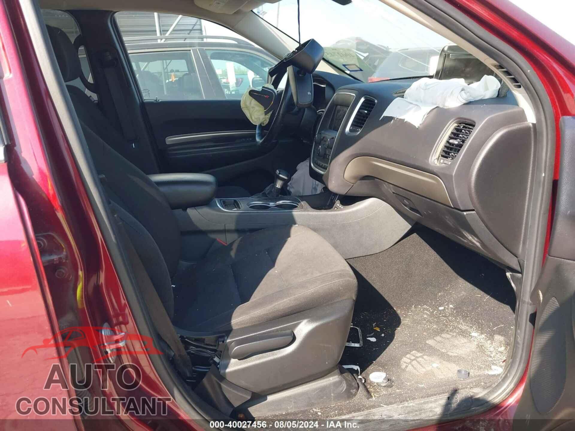 DODGE DURANGO 2019 - 1C4RDHAGXKC659209