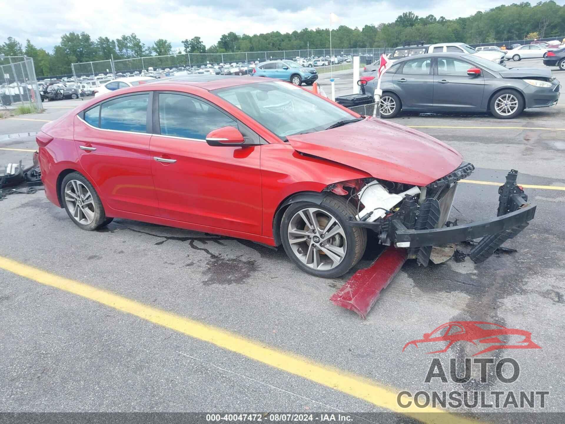 HYUNDAI ELANTRA 2017 - 5NPD84LF9HH039590