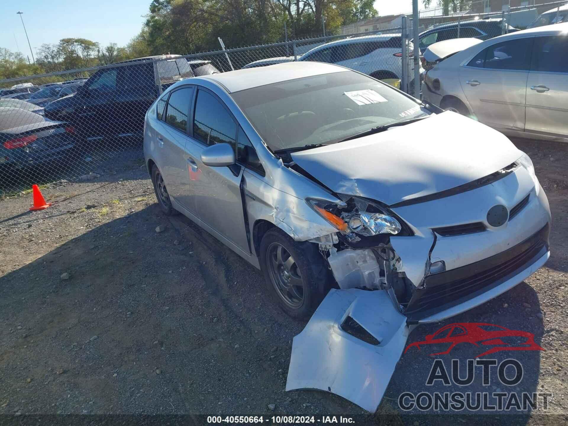 TOYOTA PRIUS 2013 - JTDKN3DU8D5704531