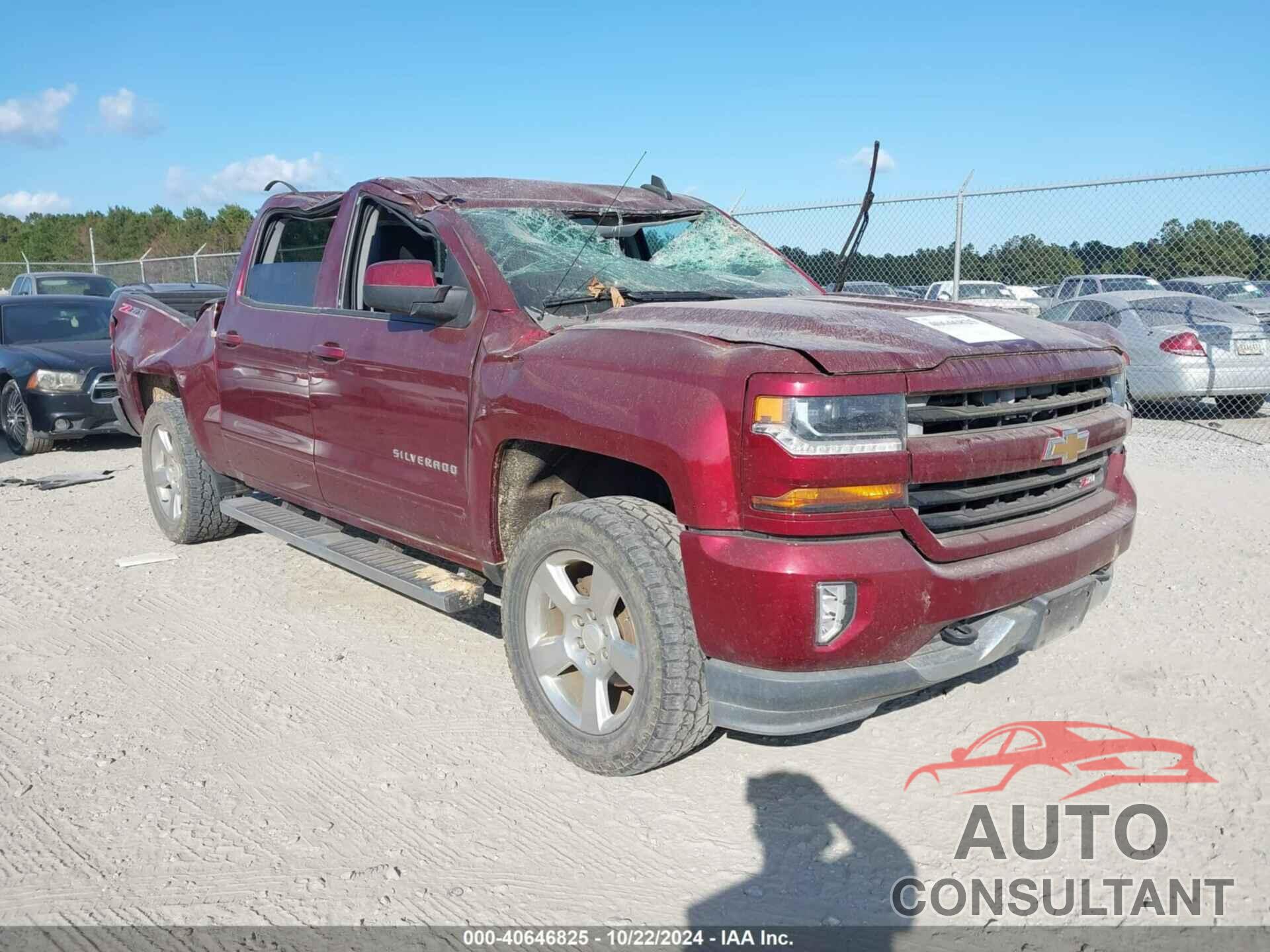 CHEVROLET SILVERADO 1500 2017 - 3GCUKREC1HG206390