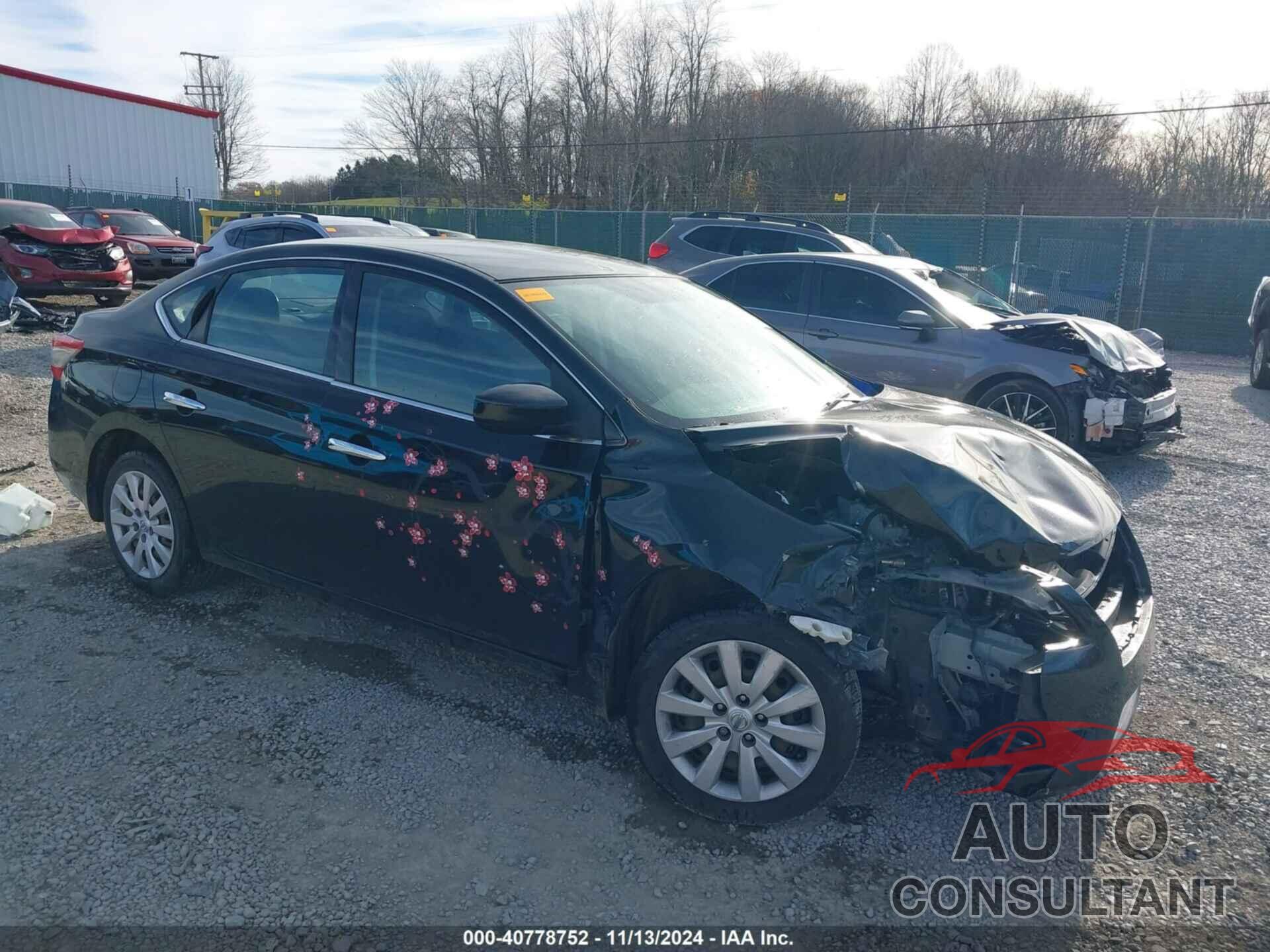 NISSAN SENTRA 2015 - 3N1AB7AP6FY274419