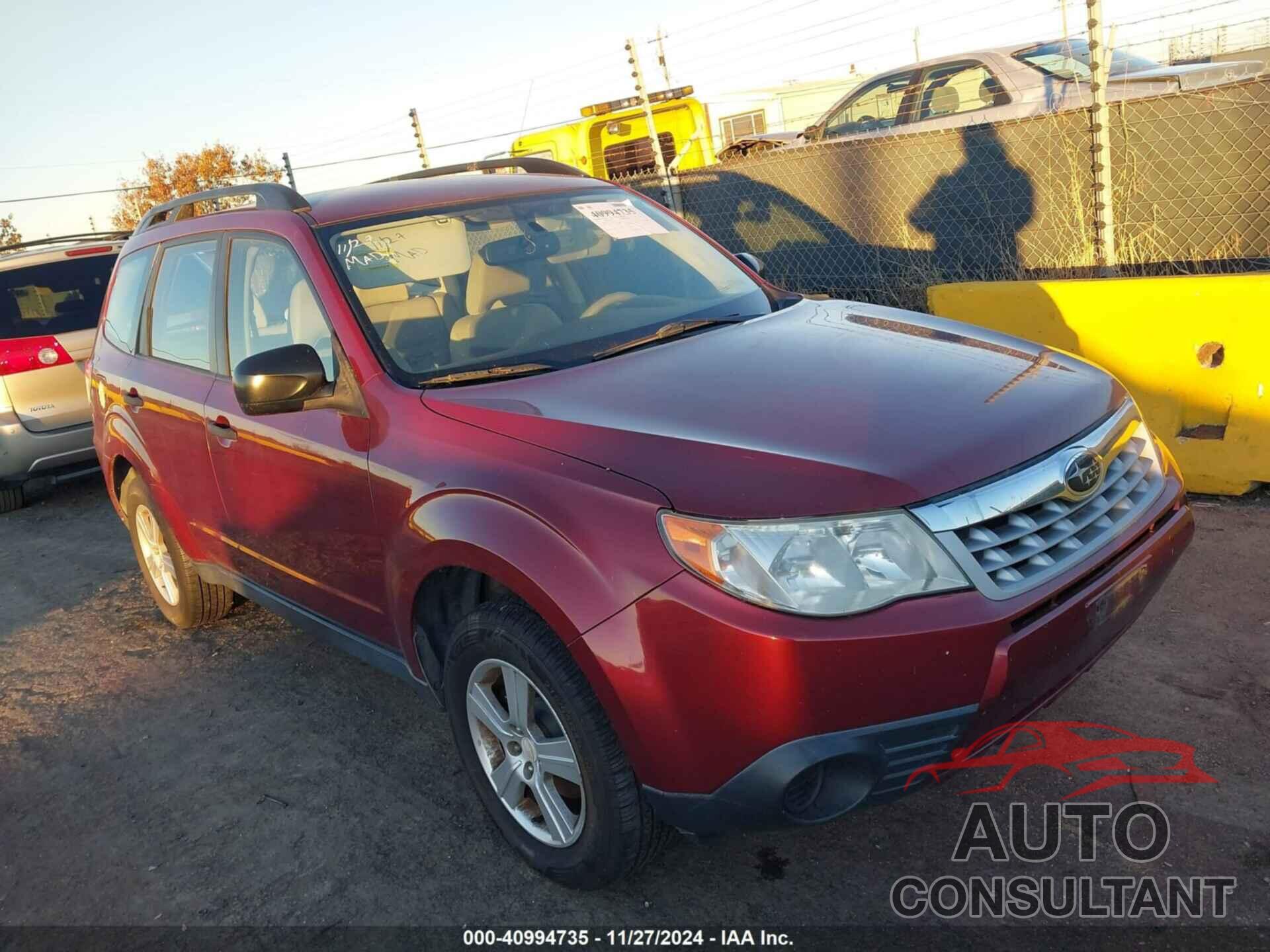 SUBARU FORESTER 2012 - JF2SHABC4CH414307