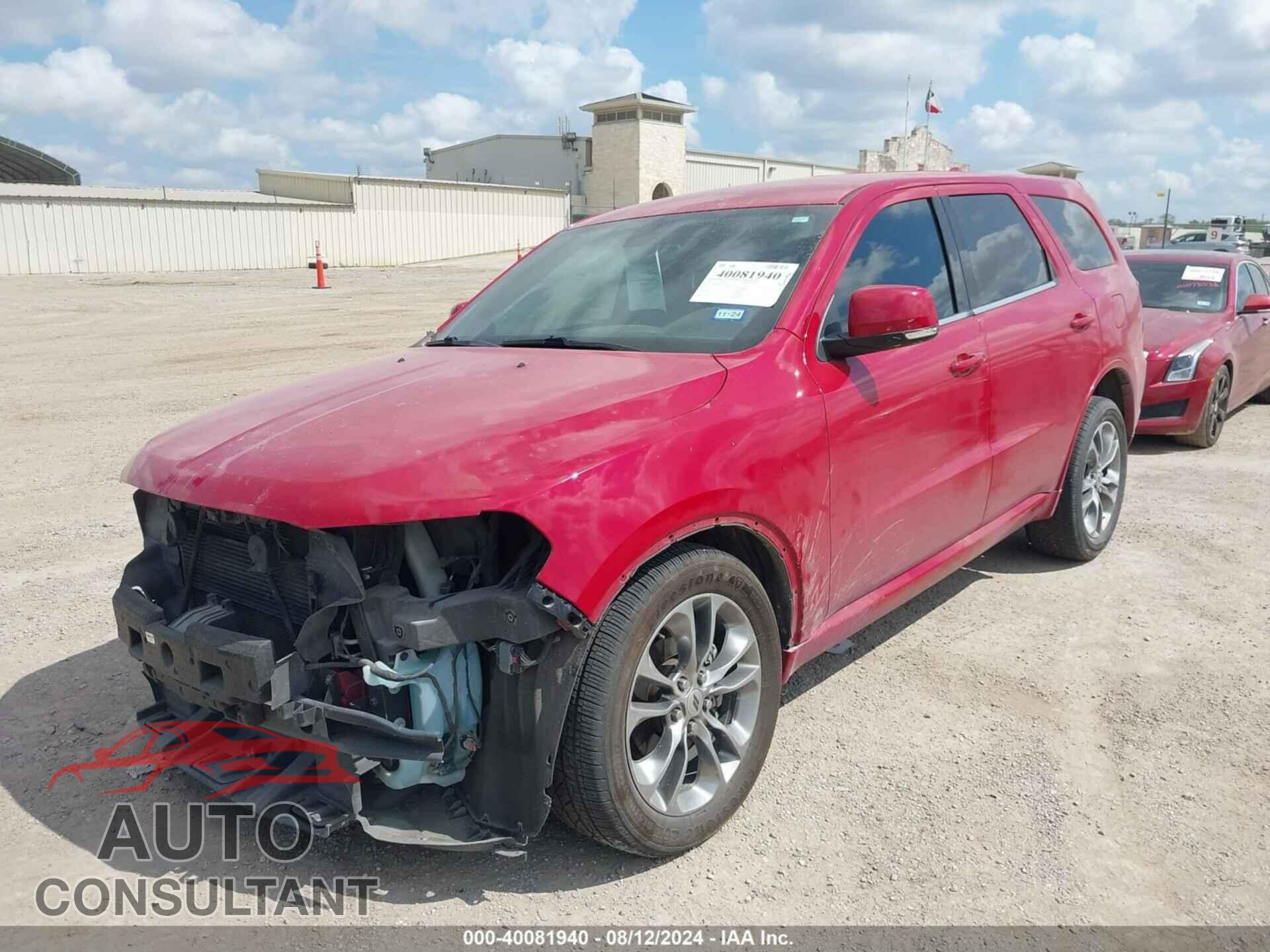 DODGE DURANGO 2019 - 1C4RDHDG3KC721223