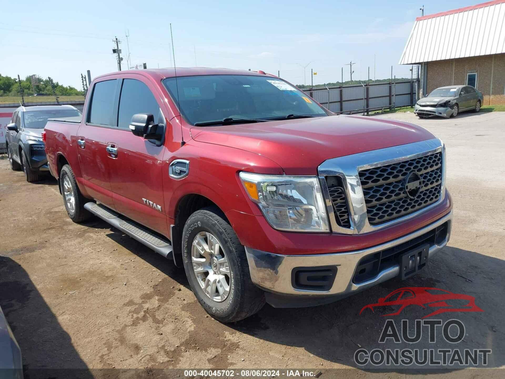 NISSAN TITAN 2017 - 1N6AA1EK6HN513444