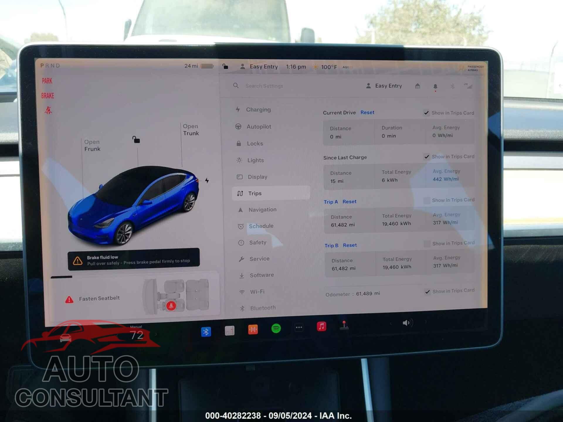 TESLA MODEL 3 2018 - 5YJ3E1EA0JF048476