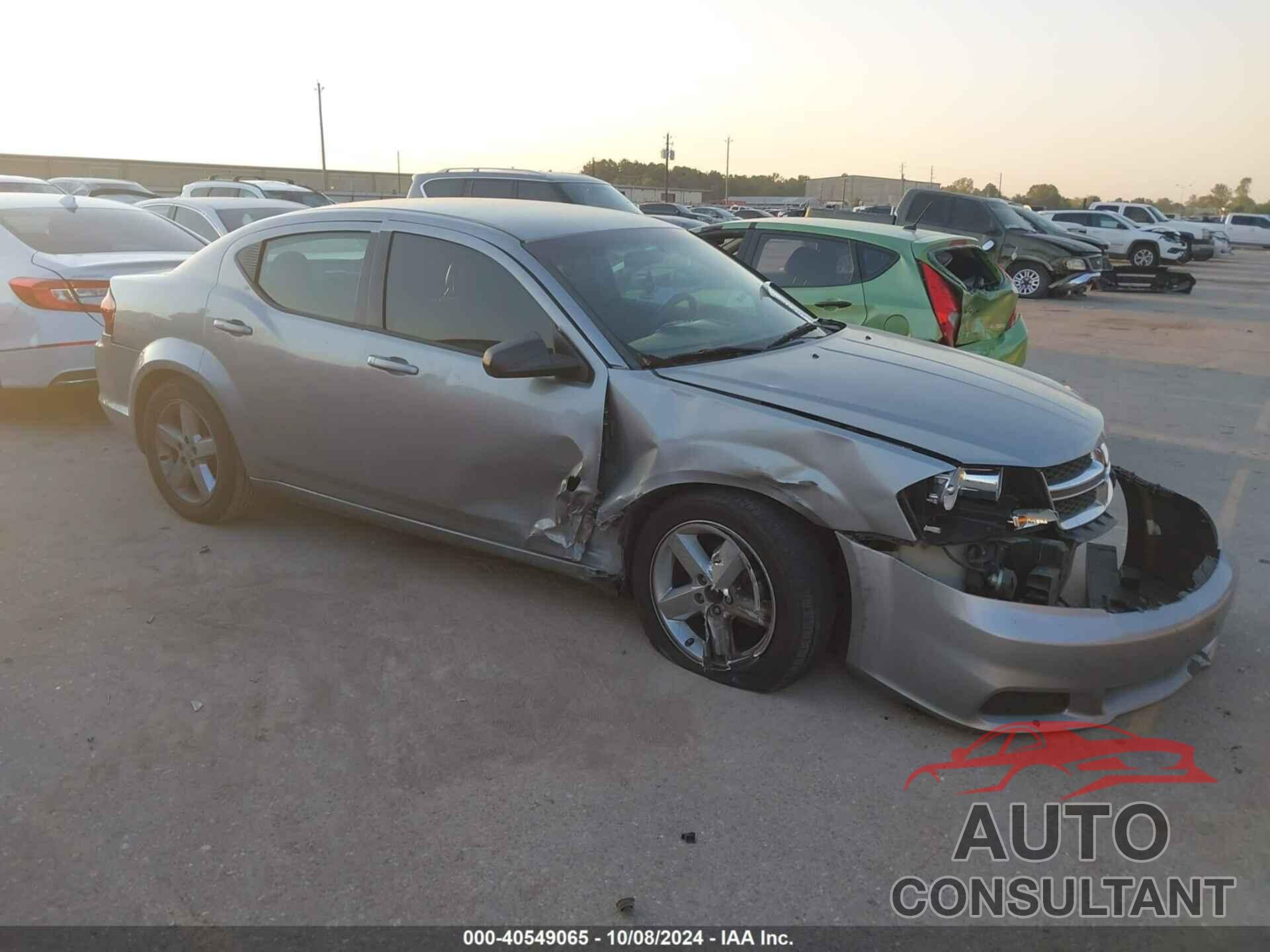 DODGE AVENGER 2014 - 1C3CDZABXEN200789