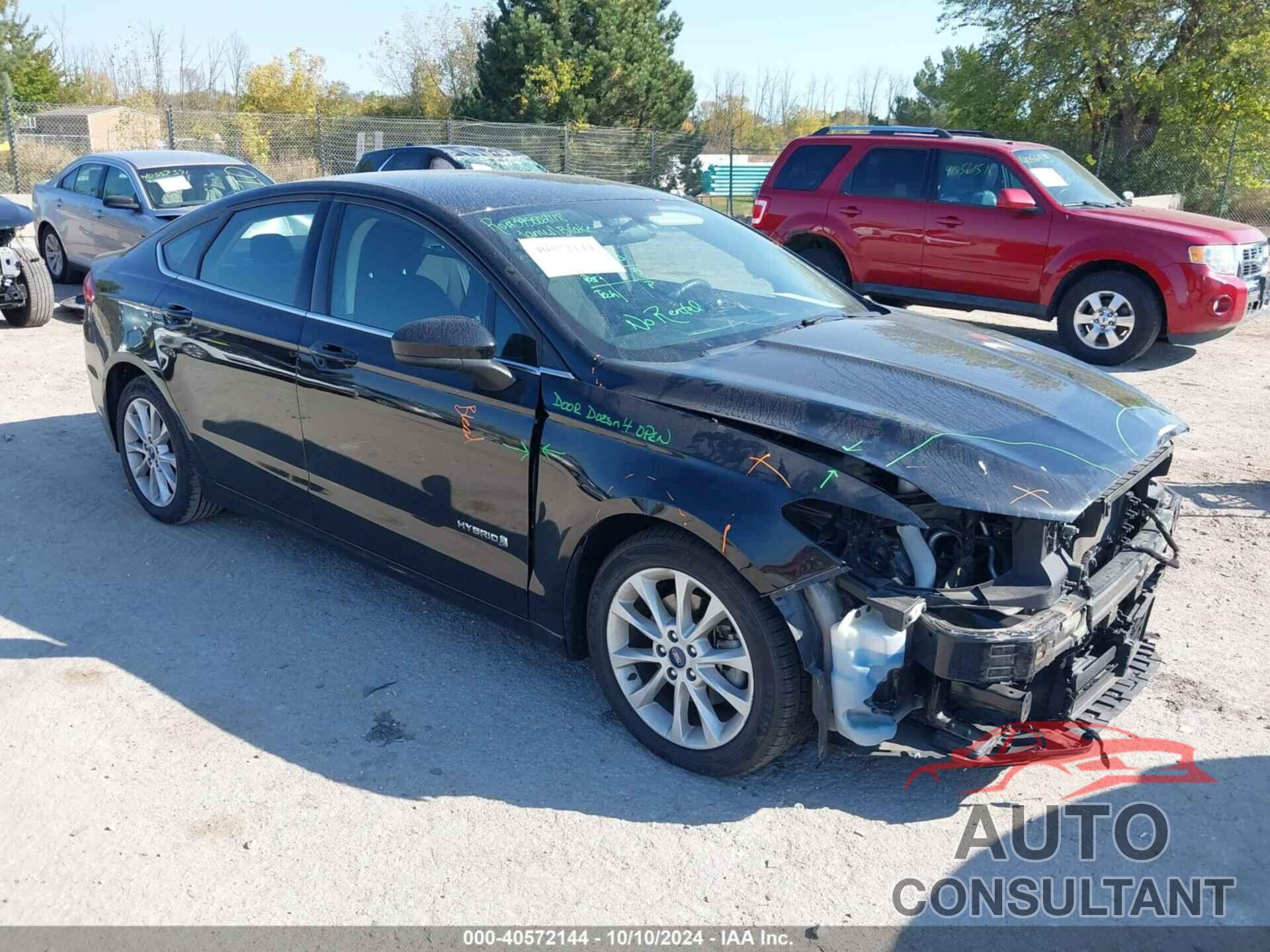 FORD FUSION HYBRID 2017 - 3FA6P0LU8HR268297