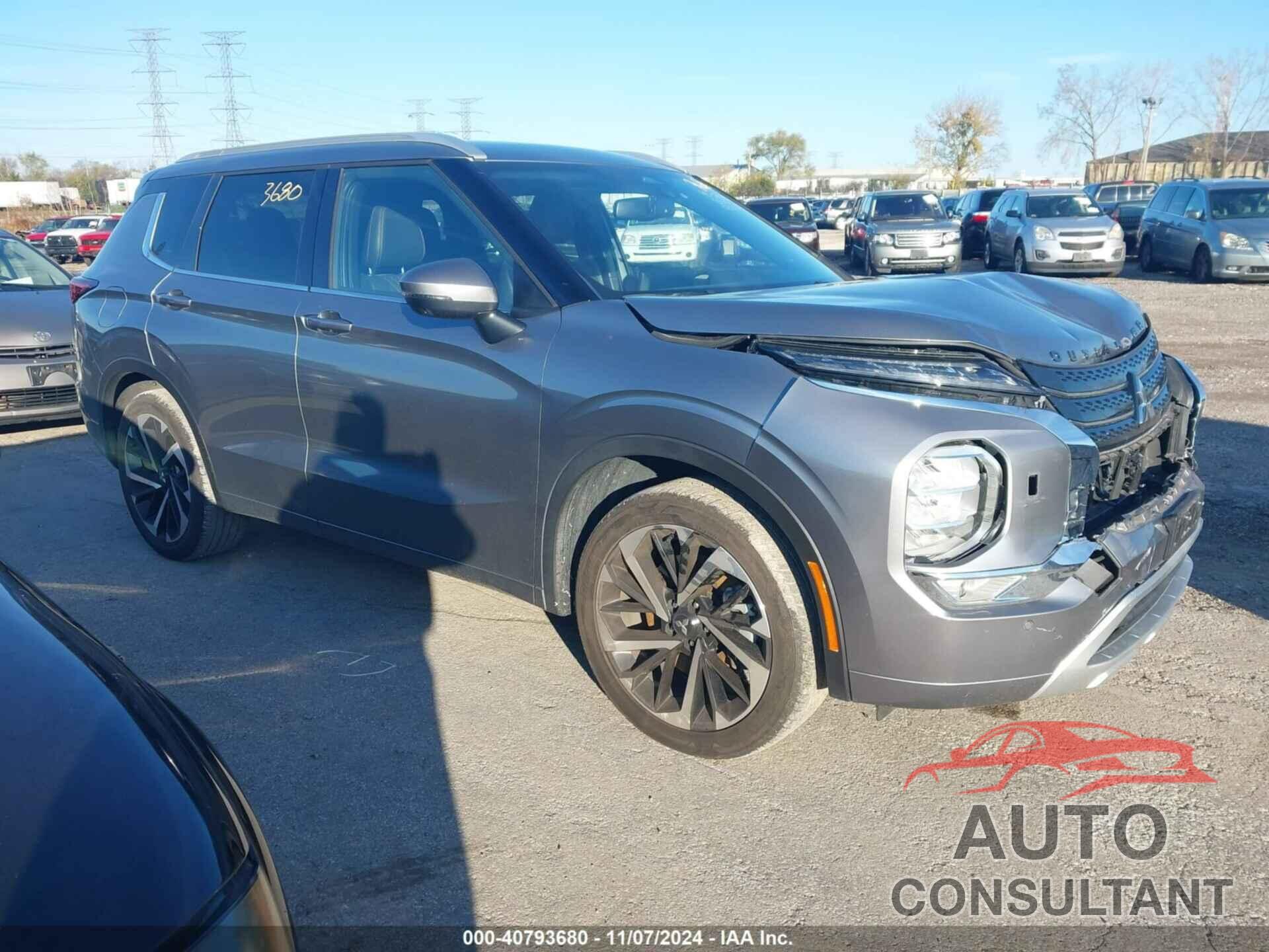 MITSUBISHI OUTLANDER 2022 - JA4J4VA8XNZ038777
