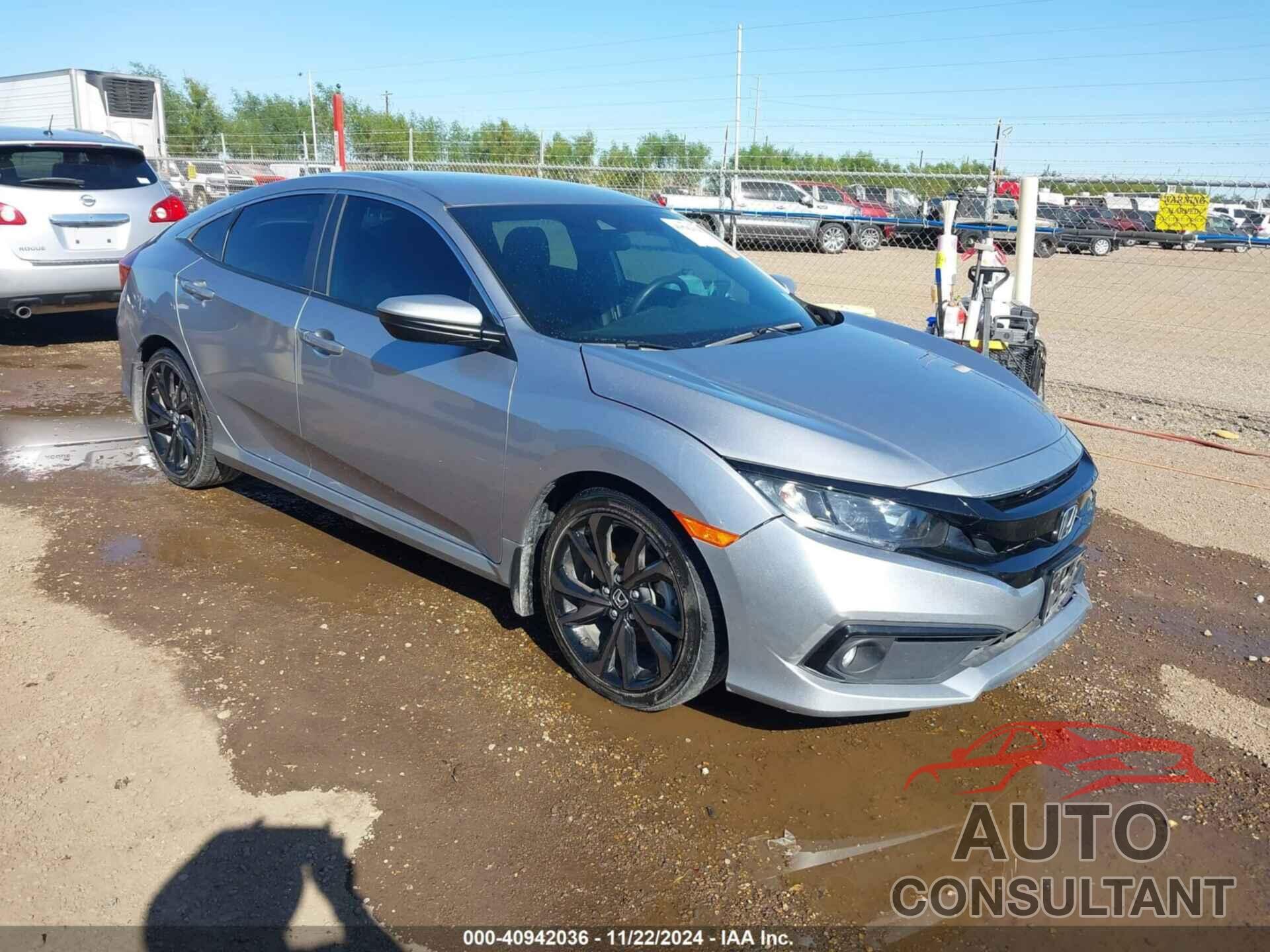 HONDA CIVIC 2020 - 19XFC2F89LE015697