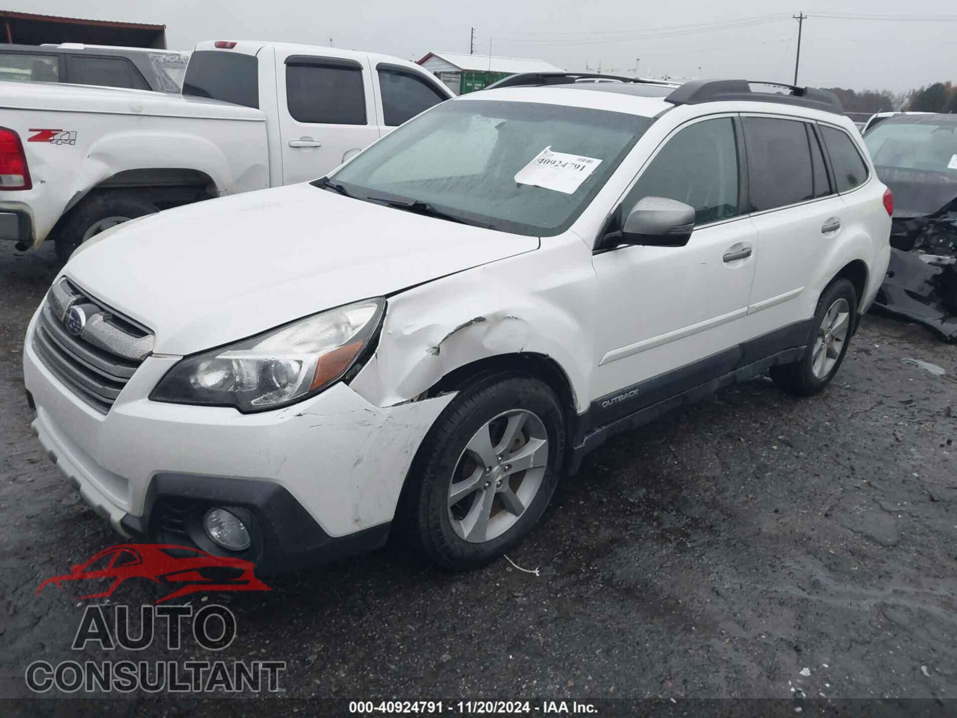 SUBARU OUTBACK 2013 - 4S4BRDSC4D2304631