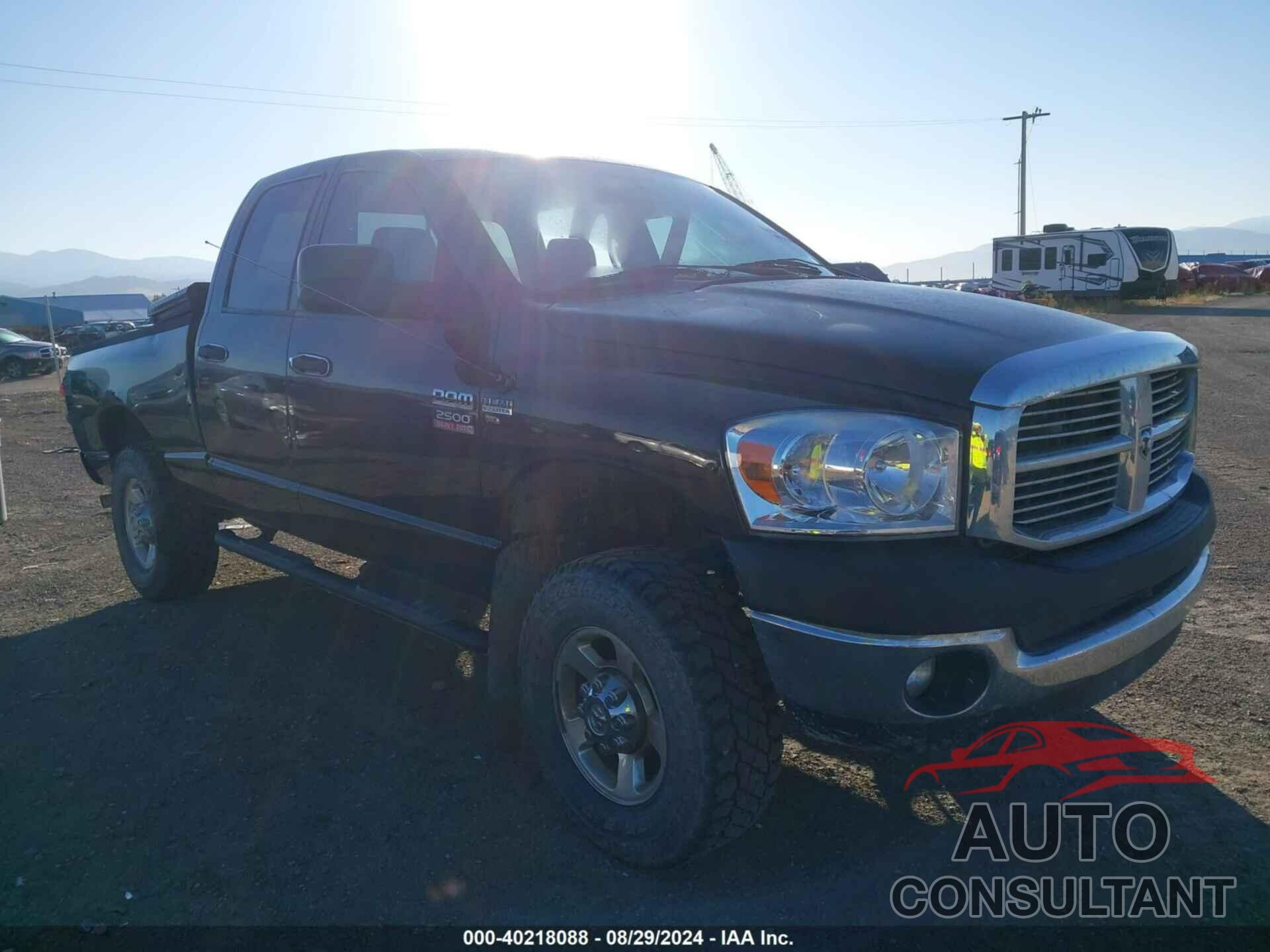 DODGE RAM 2500 2009 - 3D7KS28T99G549353