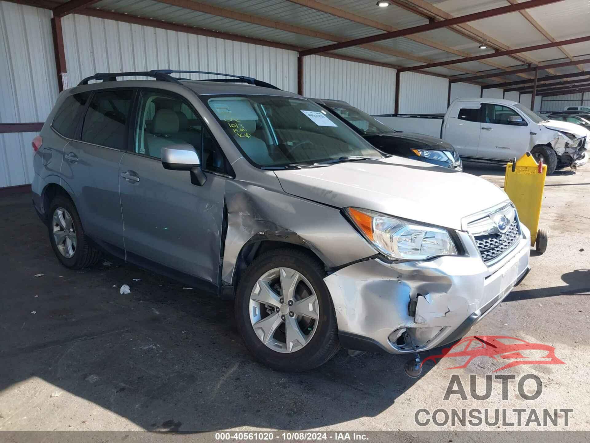 SUBARU FORESTER 2016 - JF2SJAHC5GH434664