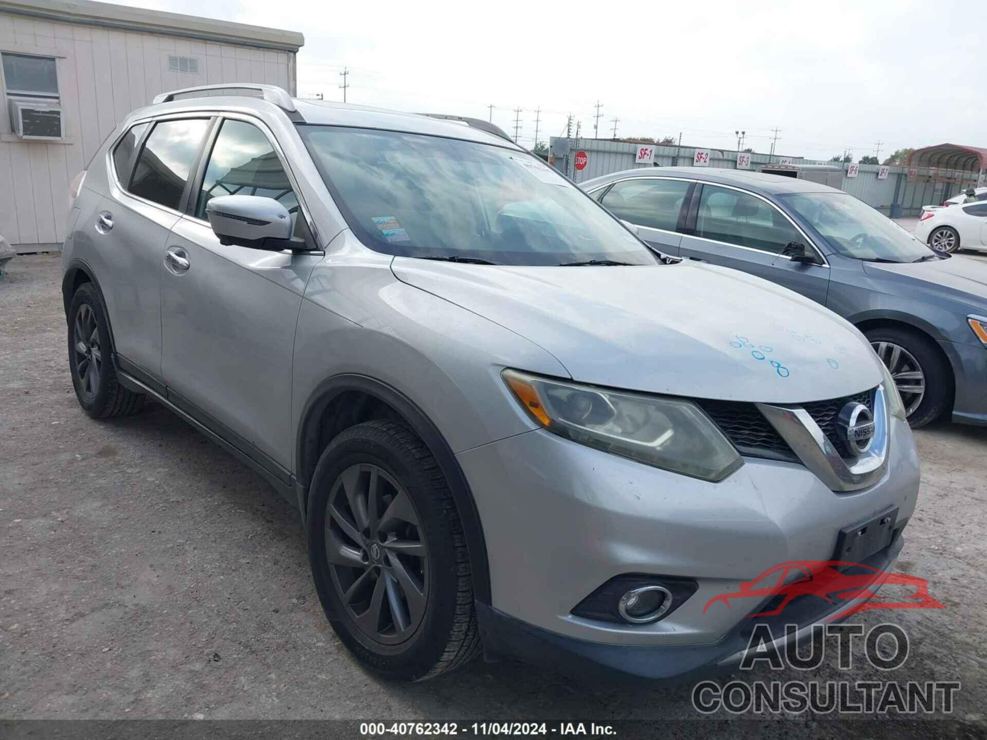NISSAN ROGUE 2016 - 5N1AT2MVXGC783149