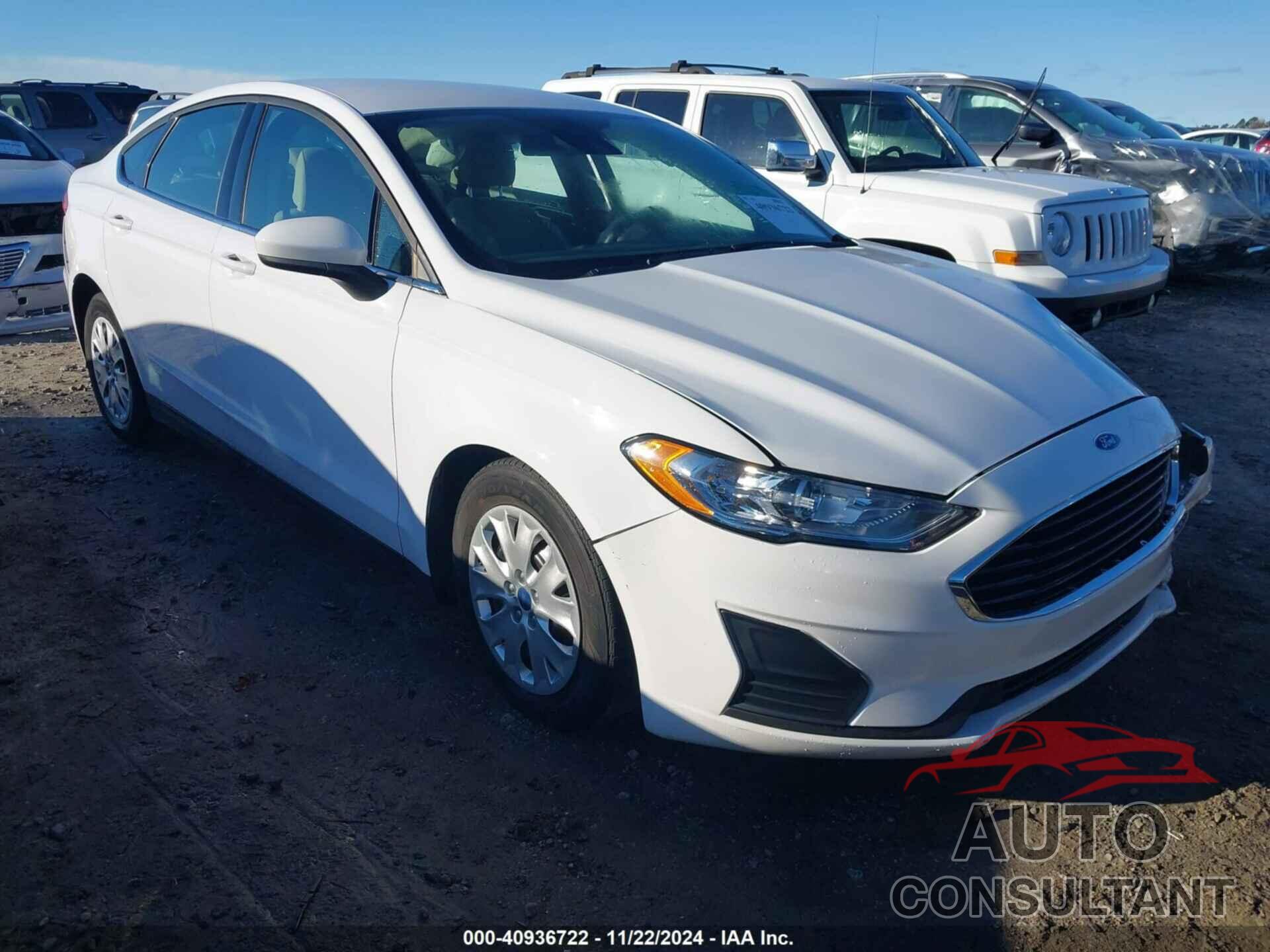 FORD FUSION 2020 - 3FA6P0G78LR160548