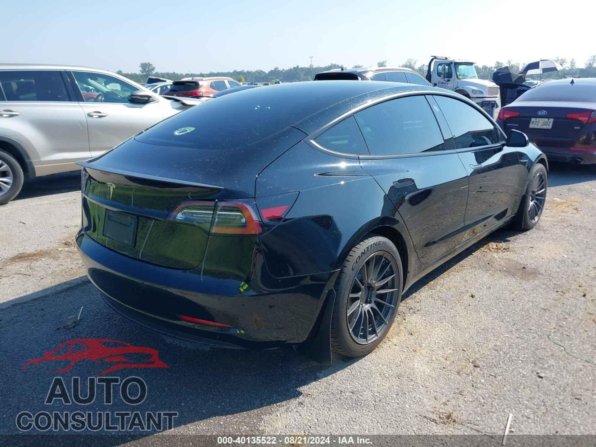 TESLA MODEL 3 2021 - 5YJ3E1ECXMF030847