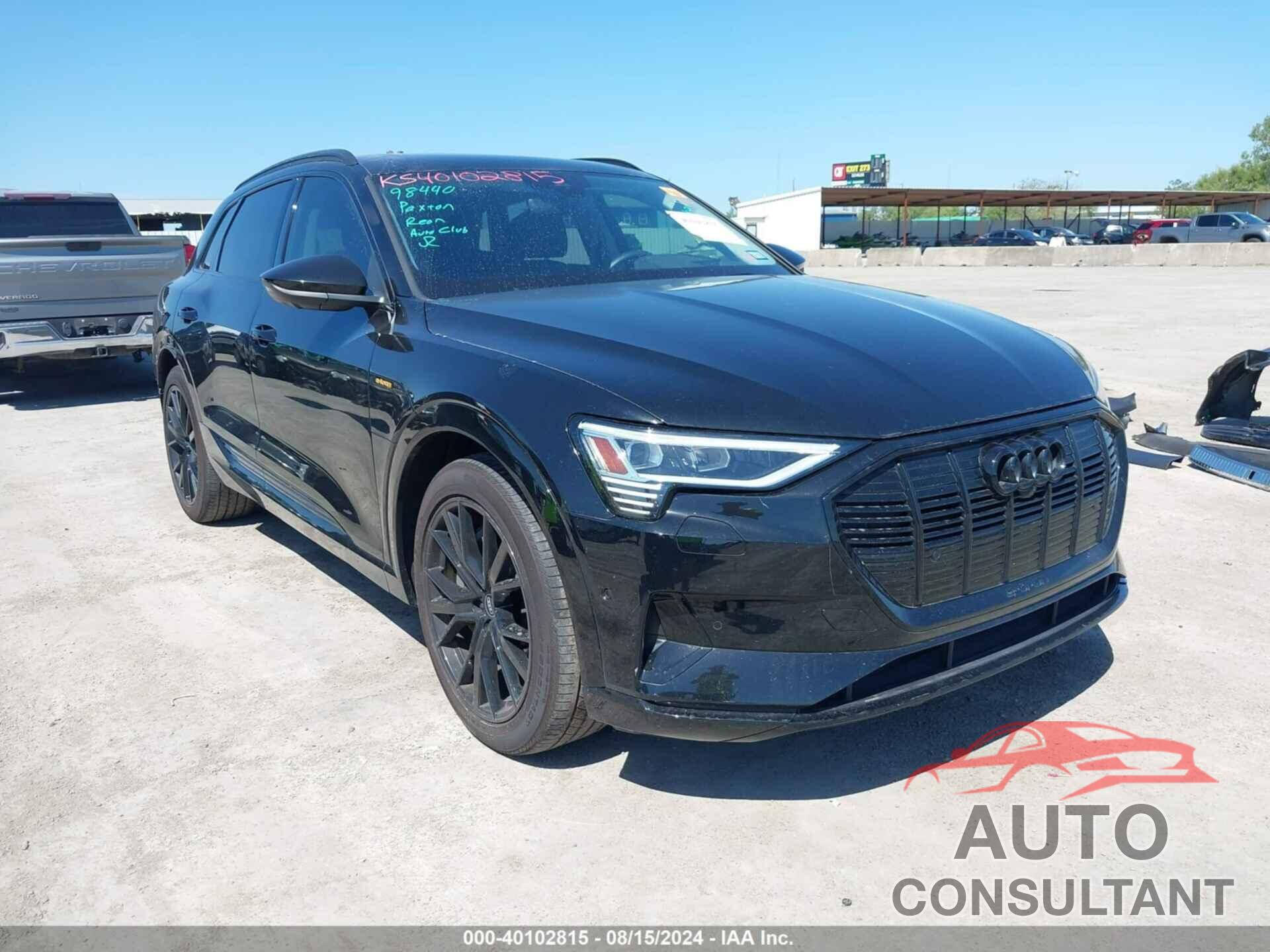 AUDI E-TRON 2021 - WA1VAAGE8MB020219