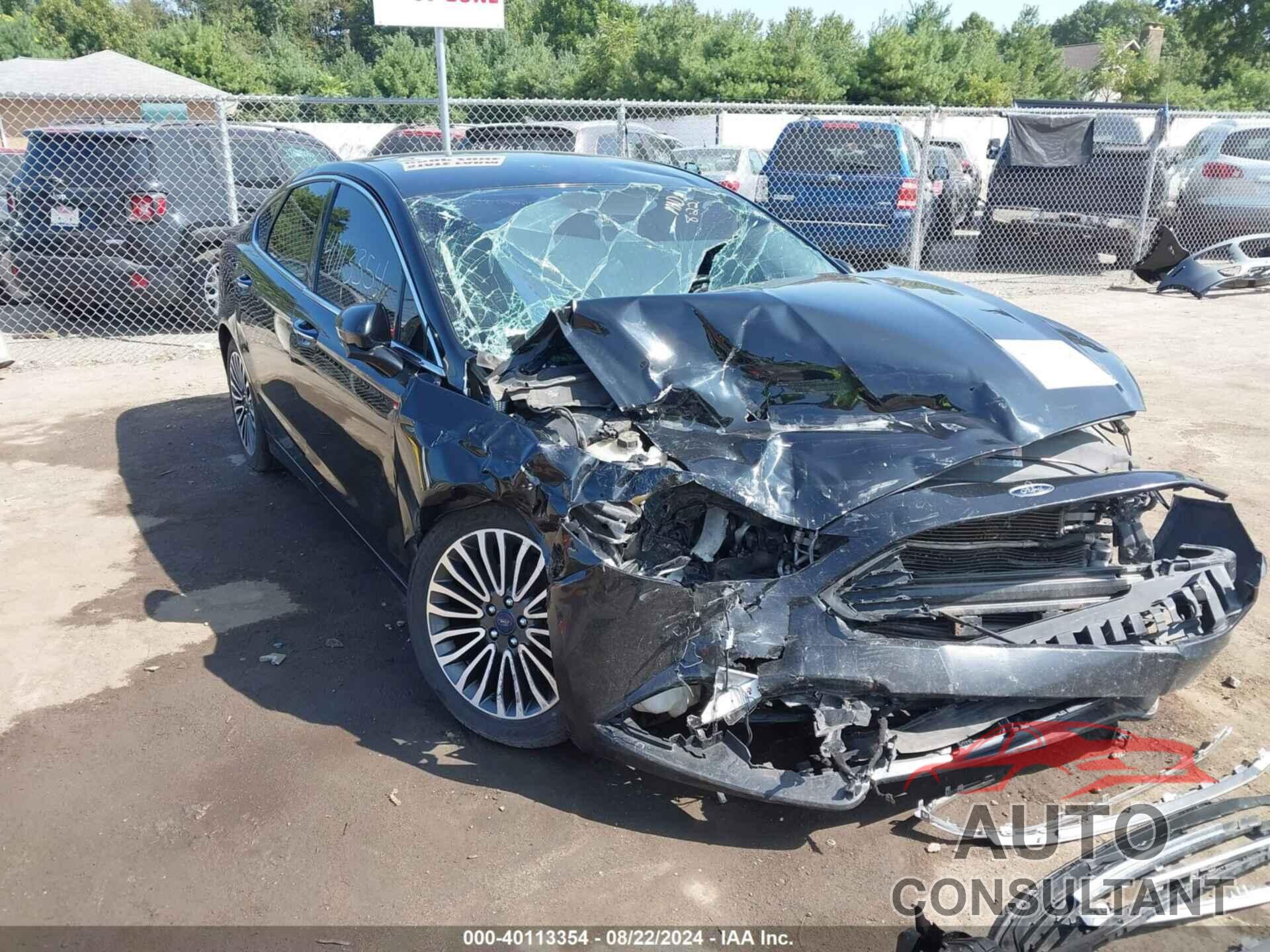 FORD FUSION 2017 - 3FA6P0T96HR257309