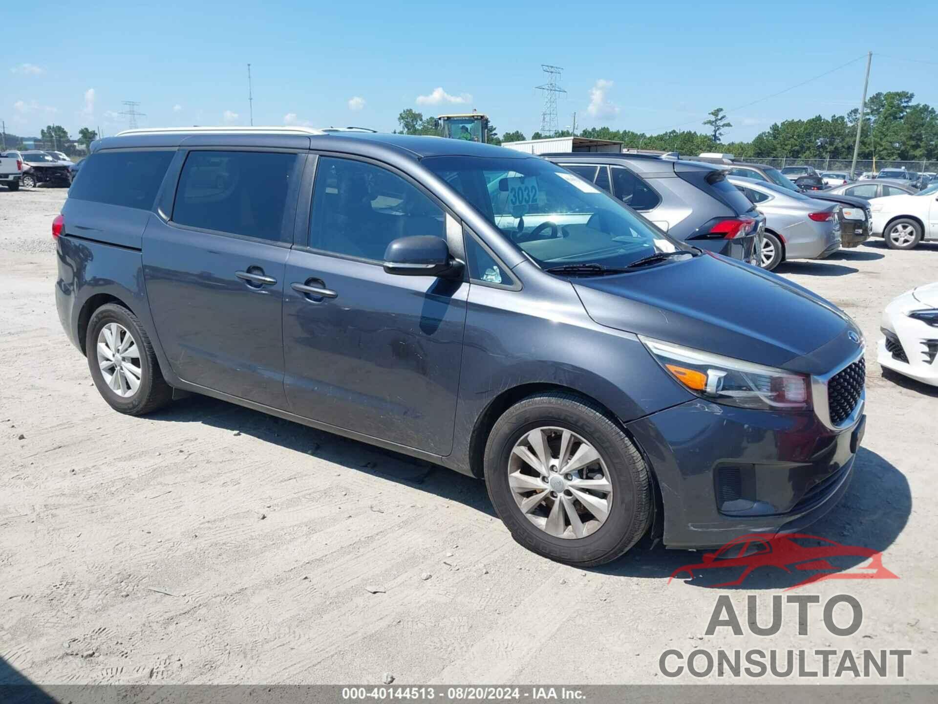 KIA SEDONA 2016 - KNDMB5C12G6183941