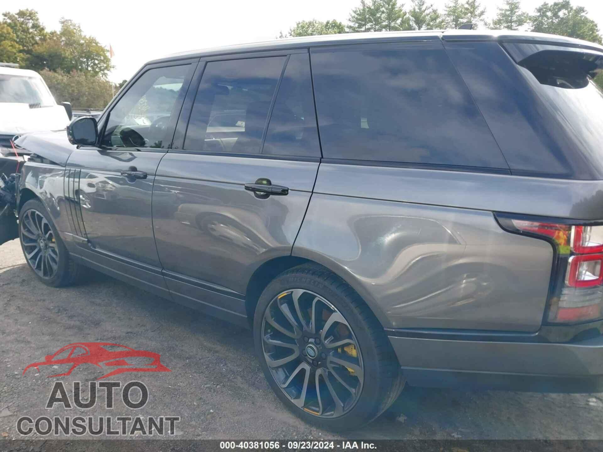 LAND ROVER RANGE ROVER 2016 - SALGS2EF3GA269429