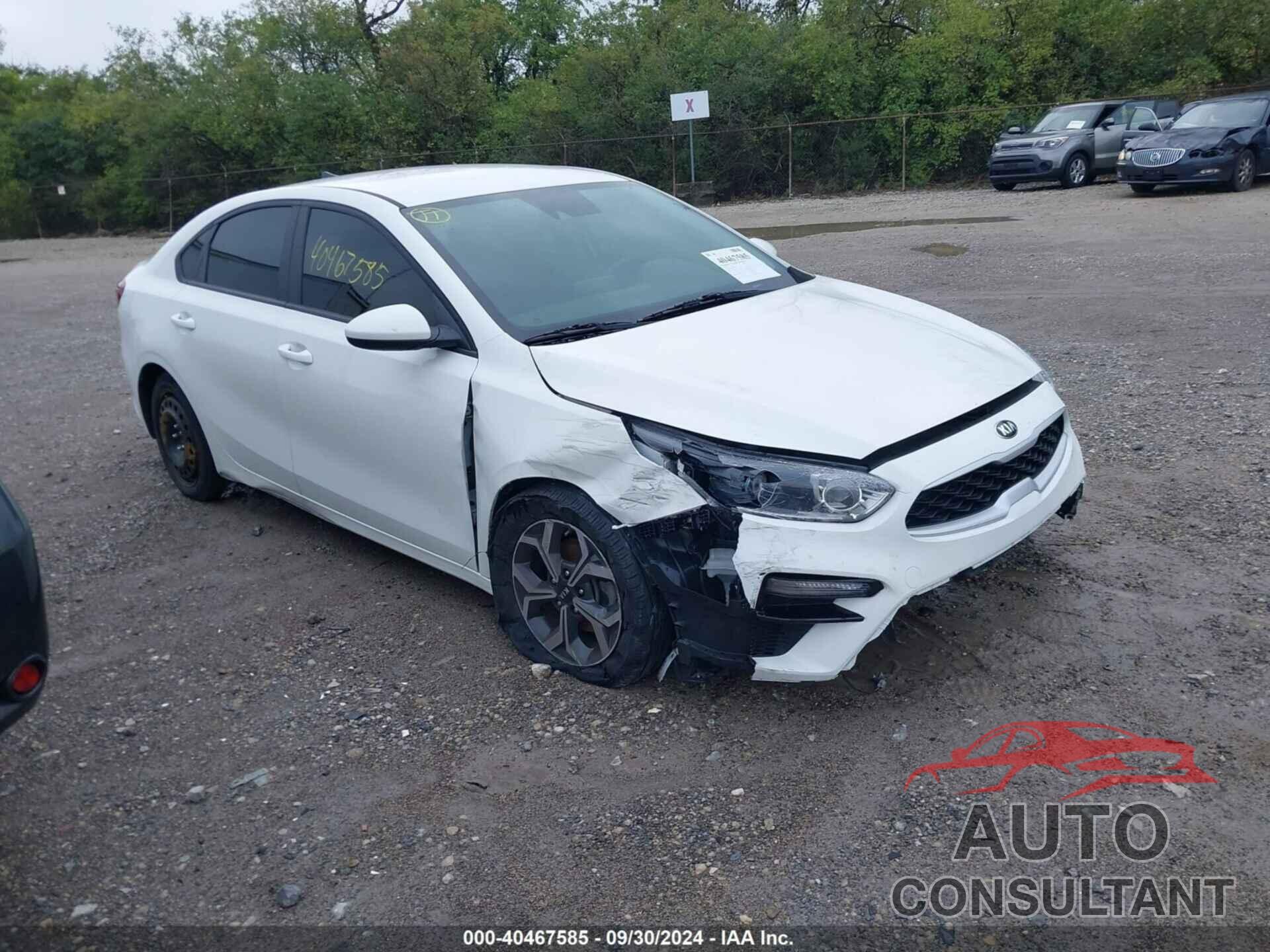 KIA FORTE 2020 - 3KPF24AD8LE261627