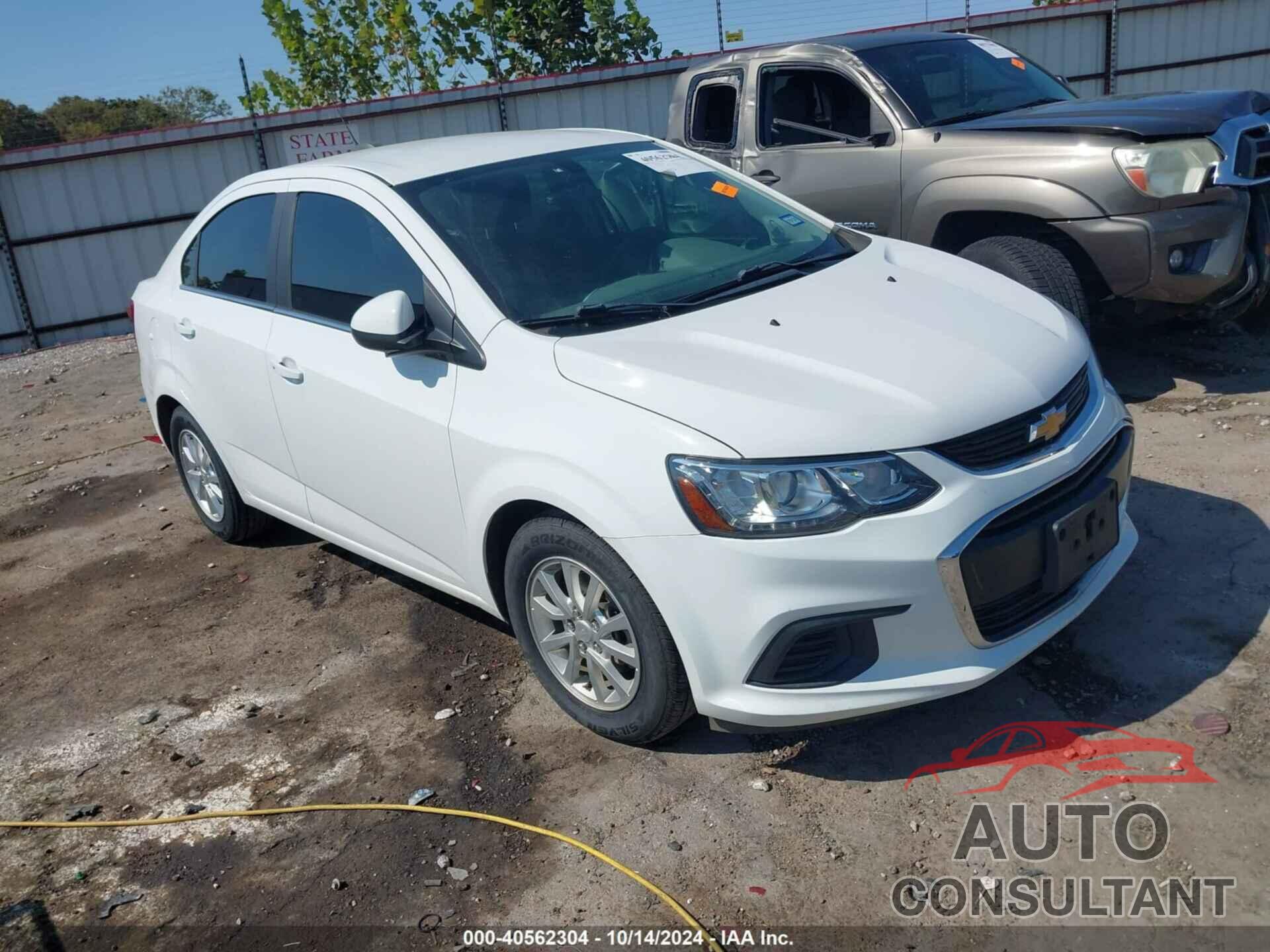 CHEVROLET SONIC 2019 - 1G1JD5SB2K4150250