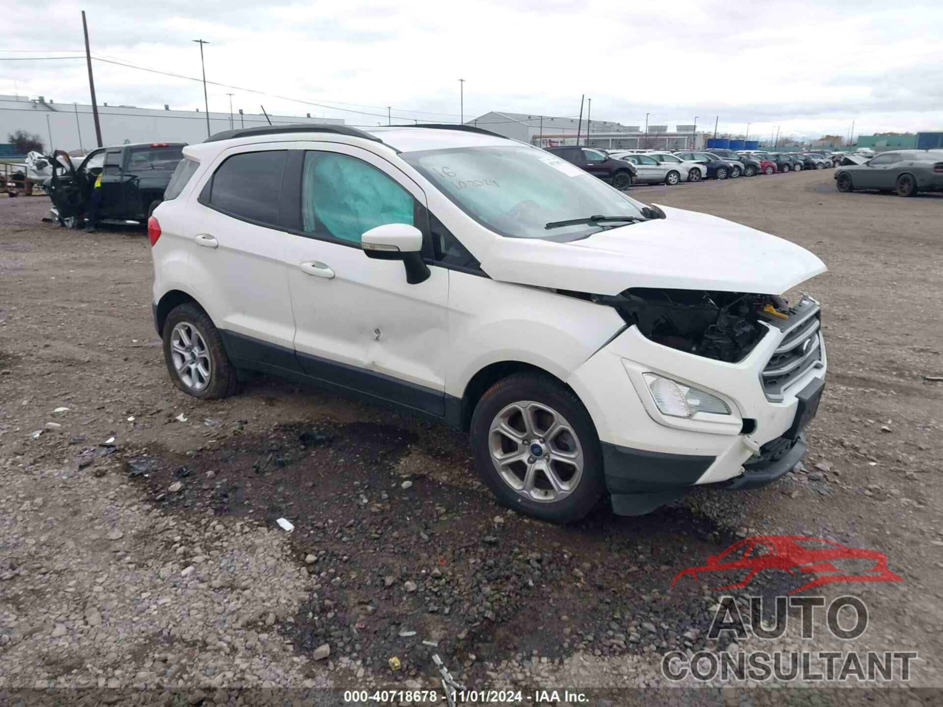 FORD ECOSPORT 2018 - MAJ3P1TE2JC196714