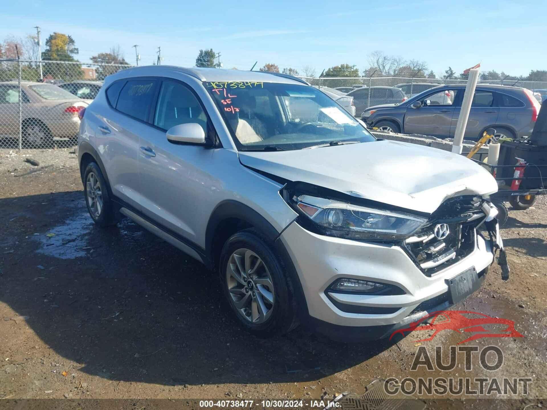 HYUNDAI TUCSON 2018 - KM8J3CA4XJU706297