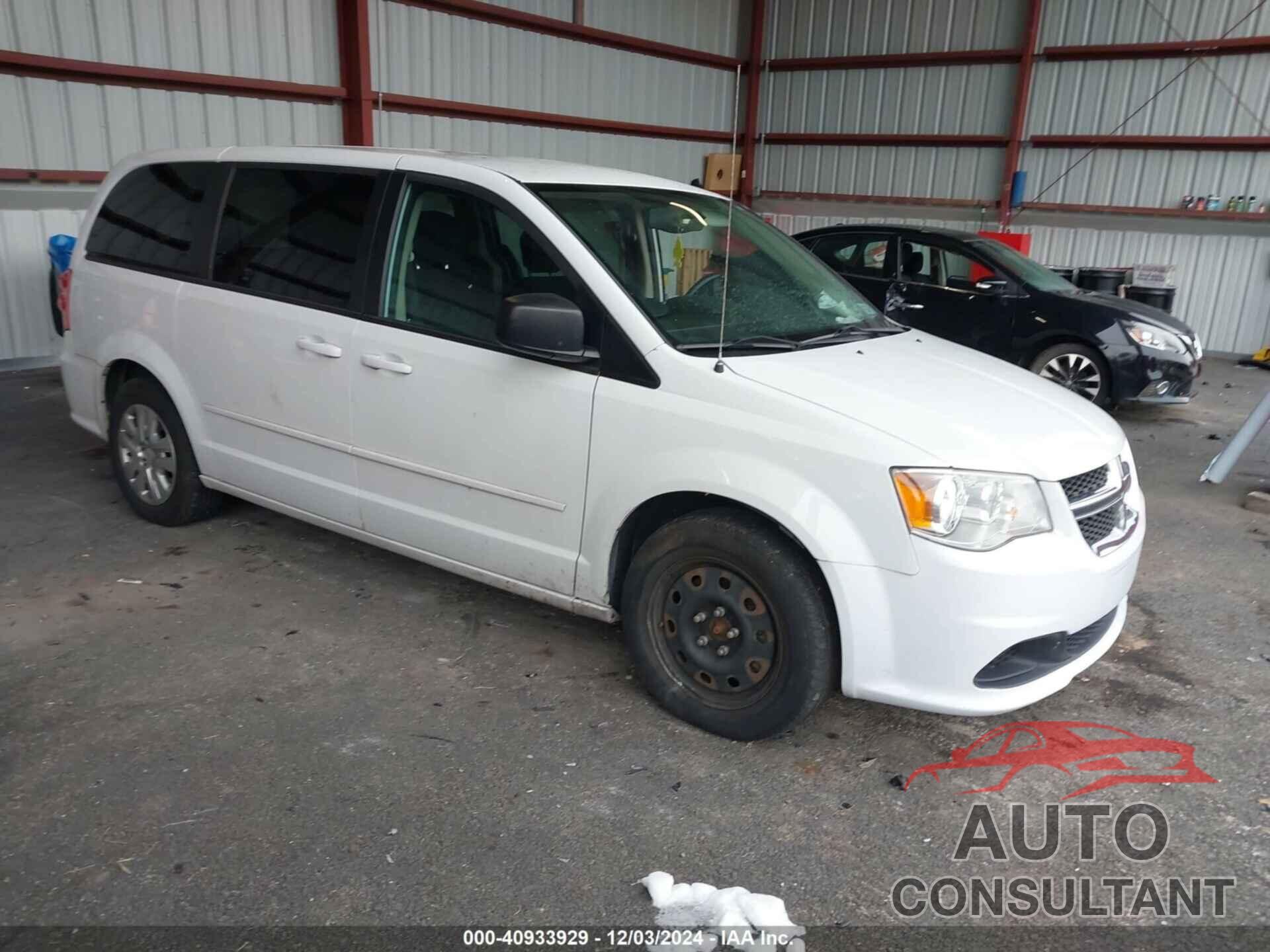 DODGE GRAND CARAVAN 2016 - 2C4RDGBG5GR370309