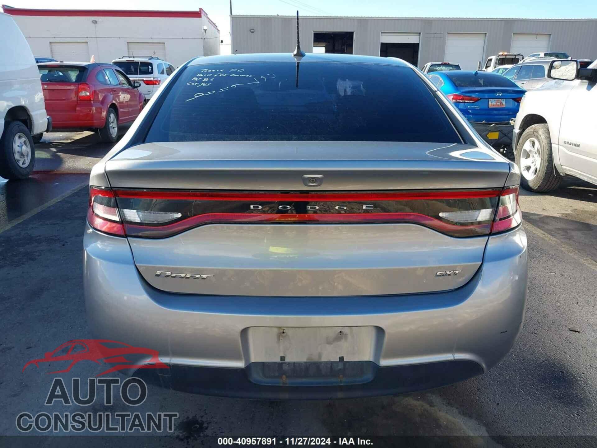 DODGE DART 2015 - 1C3CDFBB8FD276449
