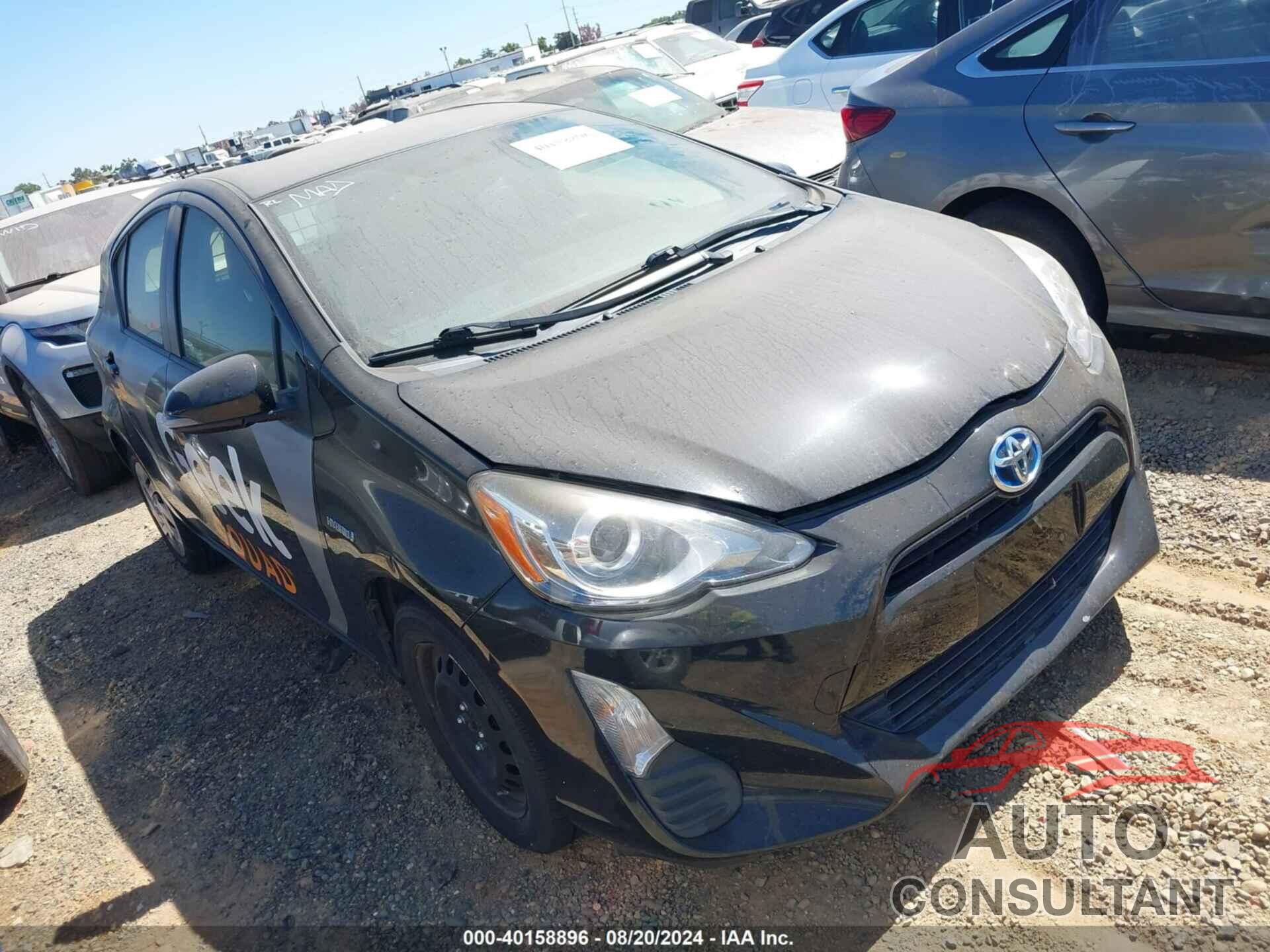 TOYOTA PRIUS C 2016 - JTDKDTB33G1122796