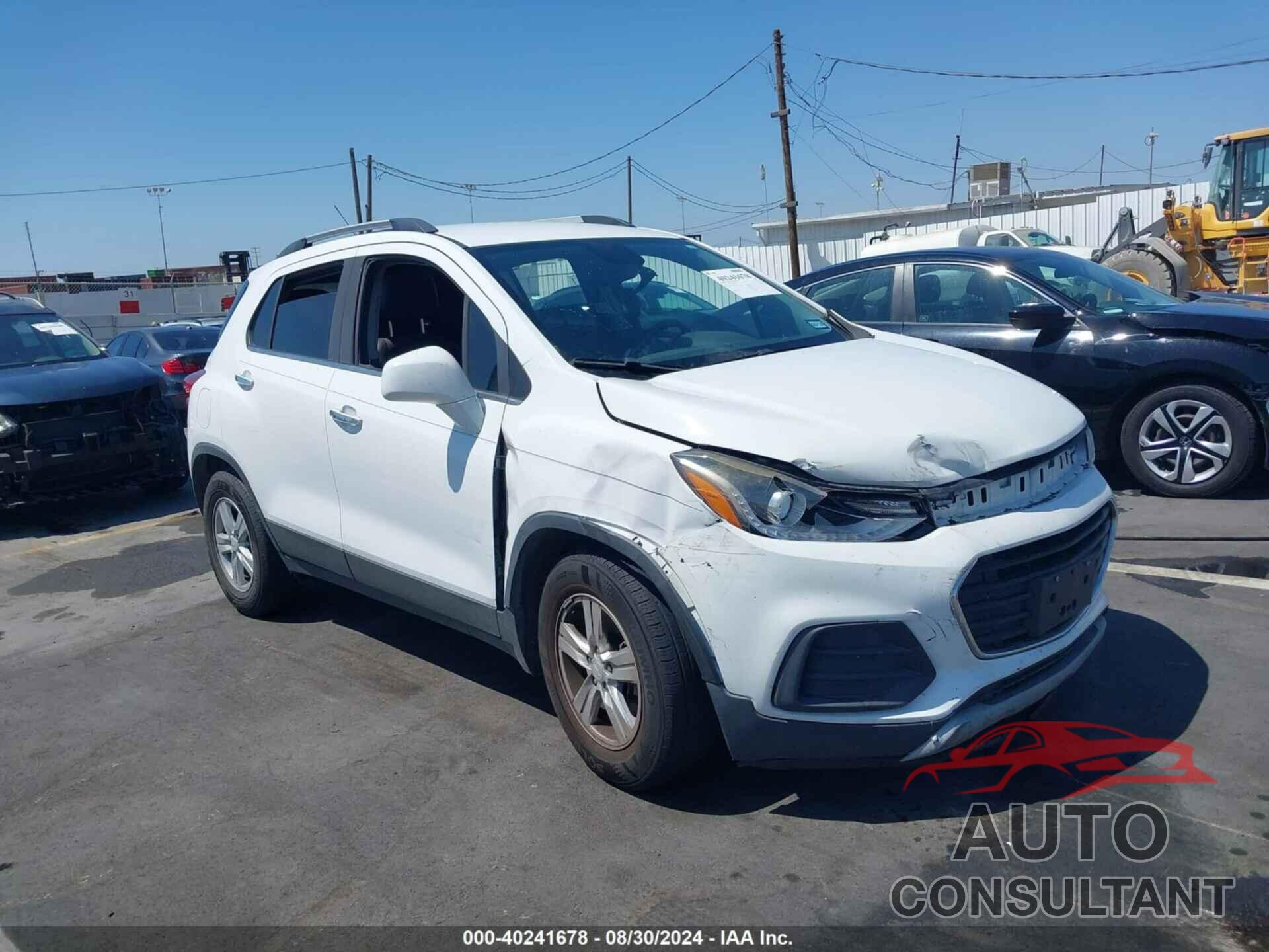 CHEVROLET TRAX 2018 - 3GNCJLSB1JL347021