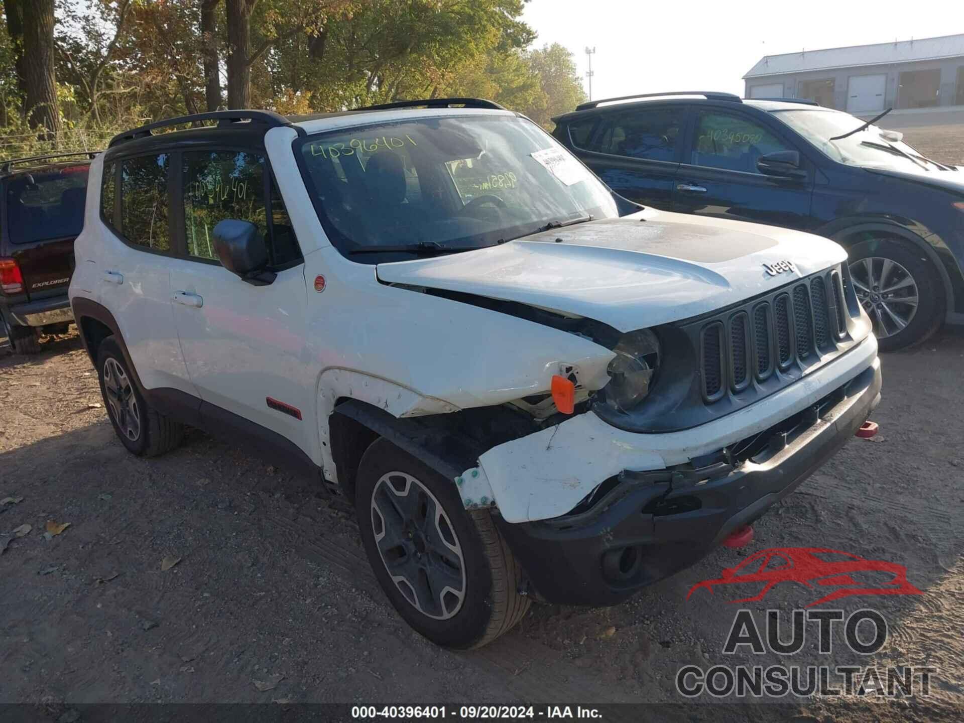JEEP RENEGADE 2016 - ZACCJBCT7GPD37930