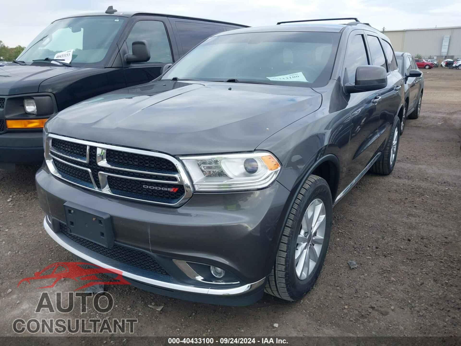 DODGE DURANGO 2019 - 1C4RDJAG1KC839816