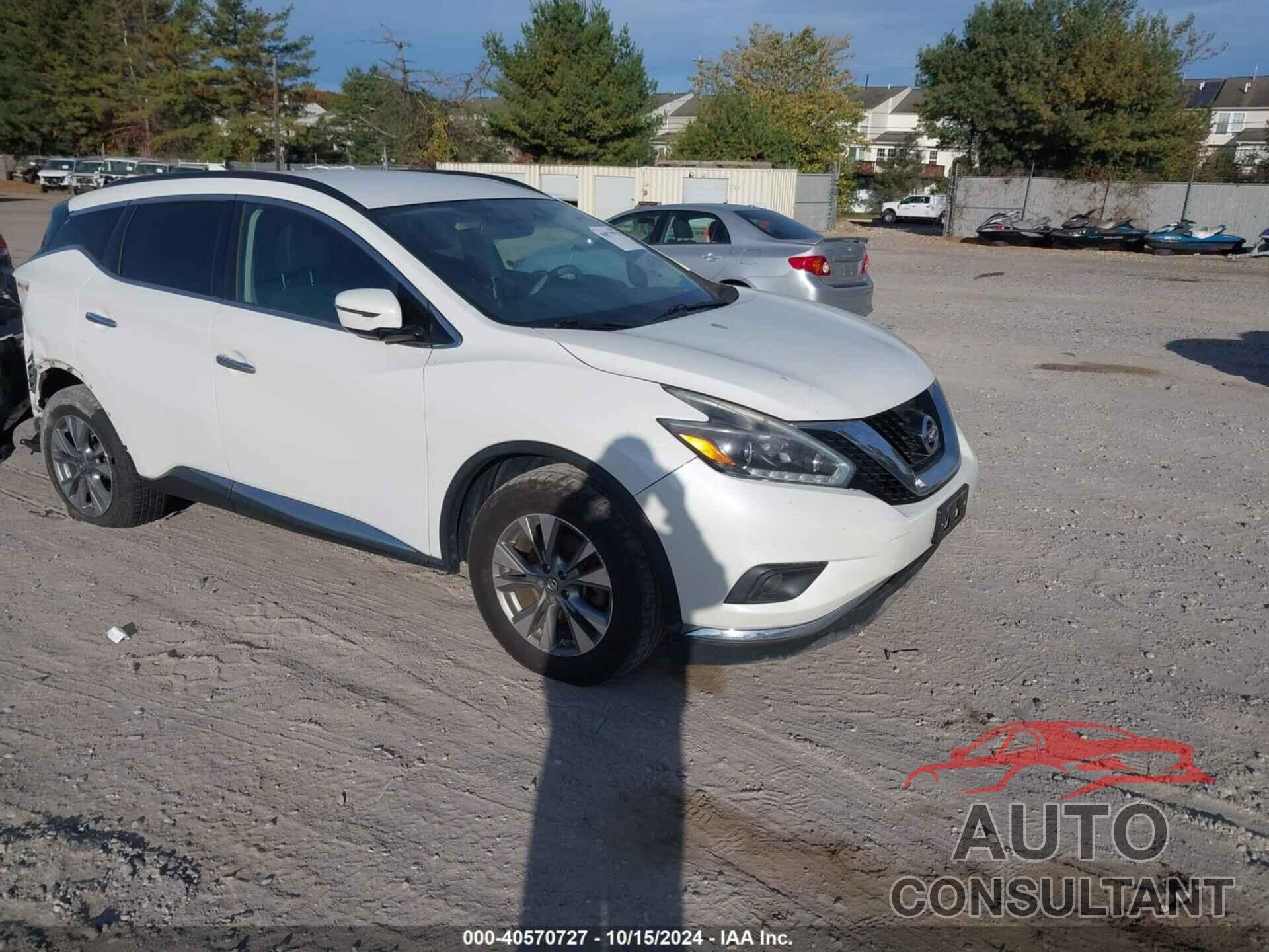 NISSAN MURANO 2018 - 5N1AZ2MG7JN134811