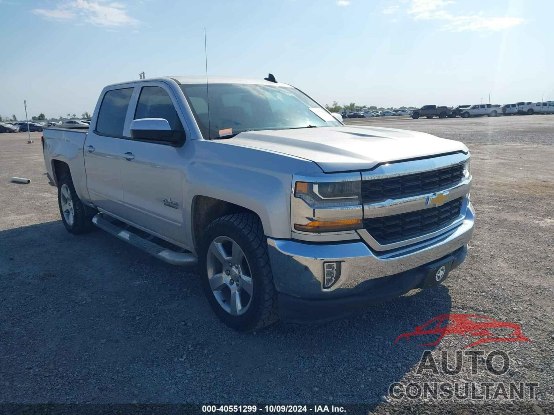 CHEVROLET SILVERADO 2017 - 3GCPCREC4HG452294