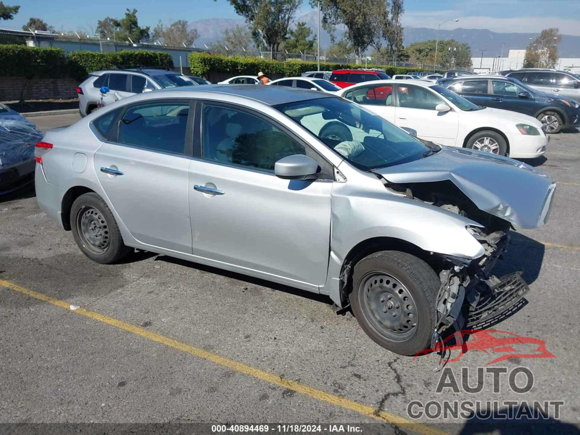 NISSAN SENTRA 2015 - 3N1AB7AP4FY217460