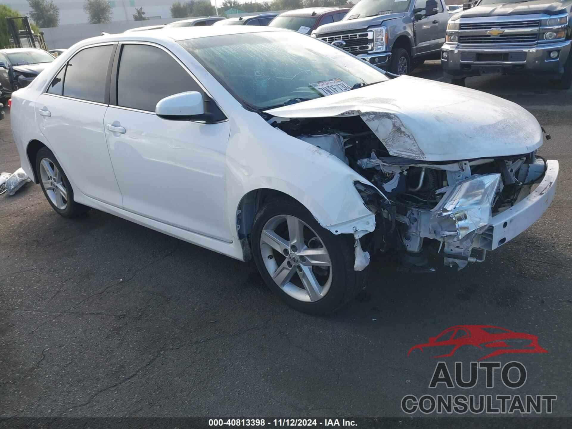 TOYOTA CAMRY 2013 - 4T1BF1FK3DU250249